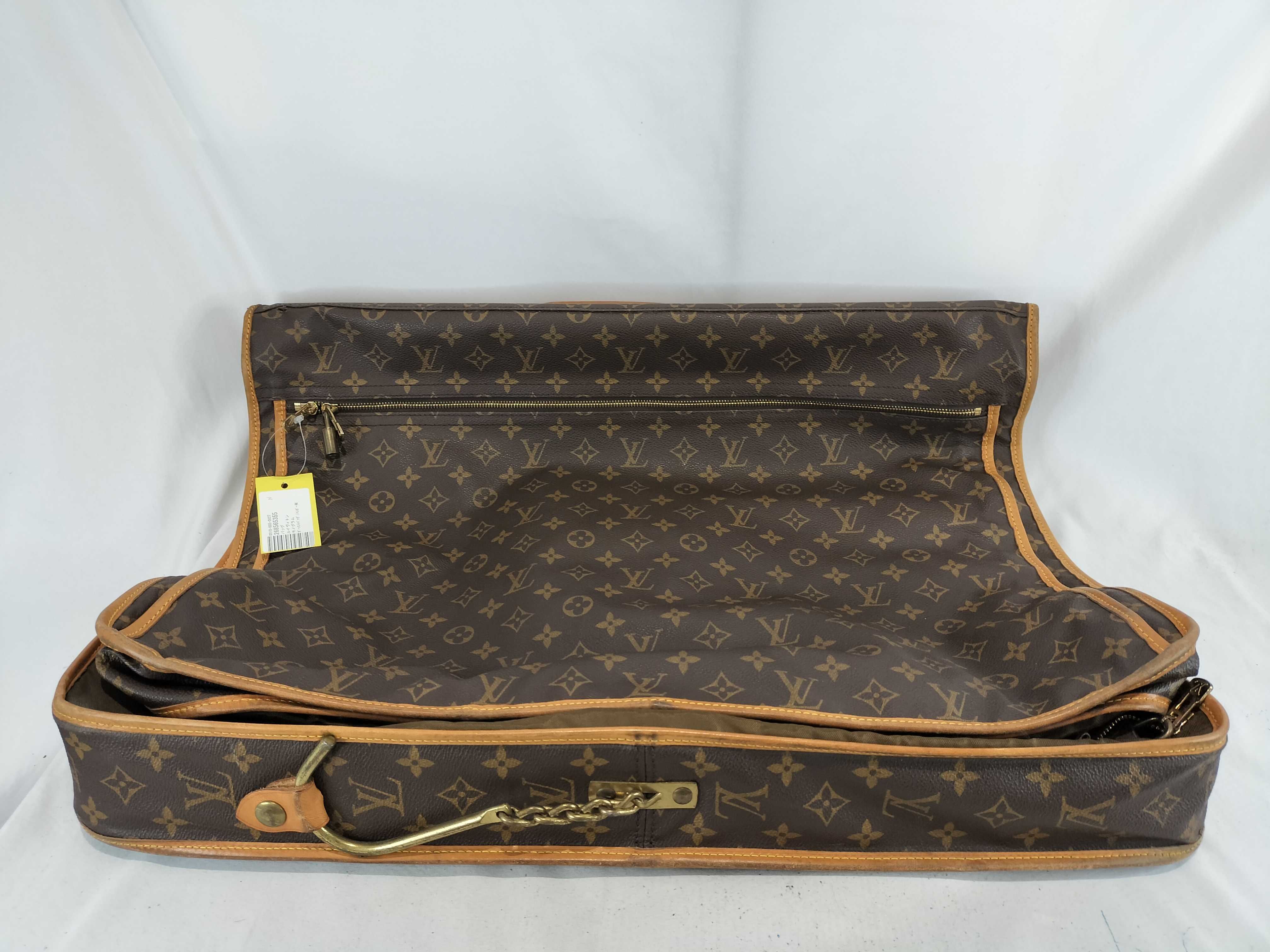Monogram Garment Bag with Hanger — view 7