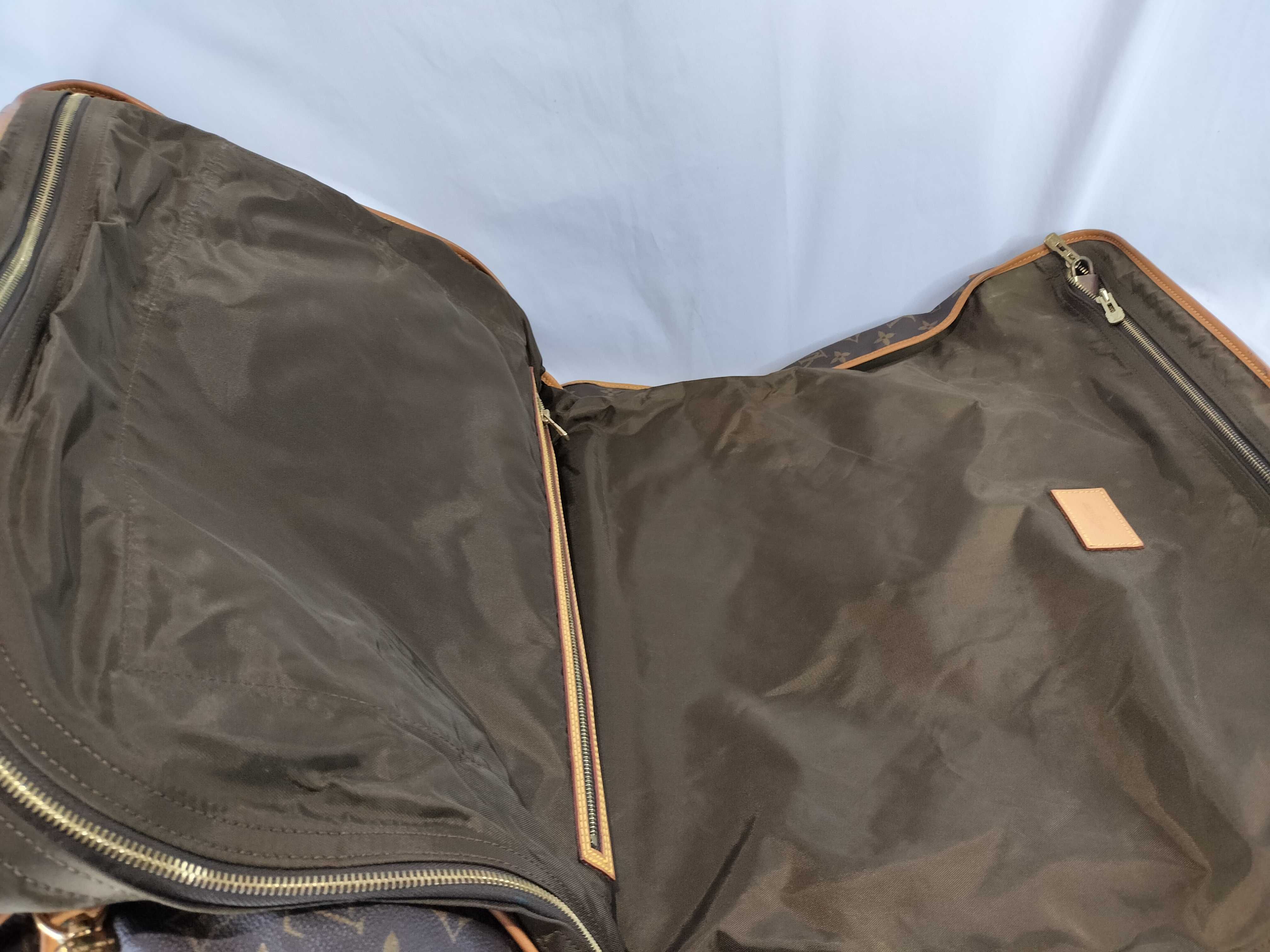 Monogram Garment Bag with Hanger — view 8
