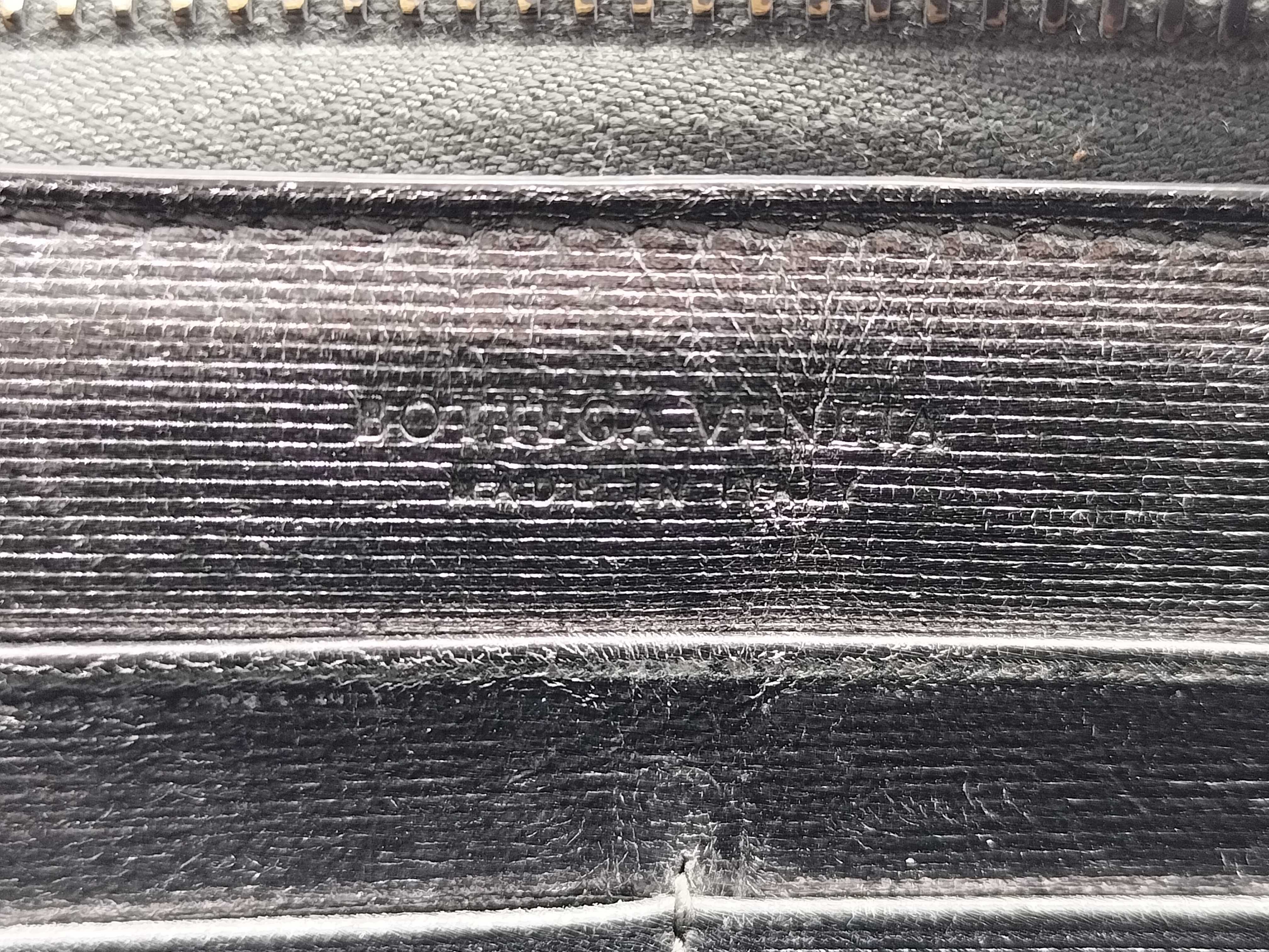 Intrecciato Round Zip Long Wallet — view 12