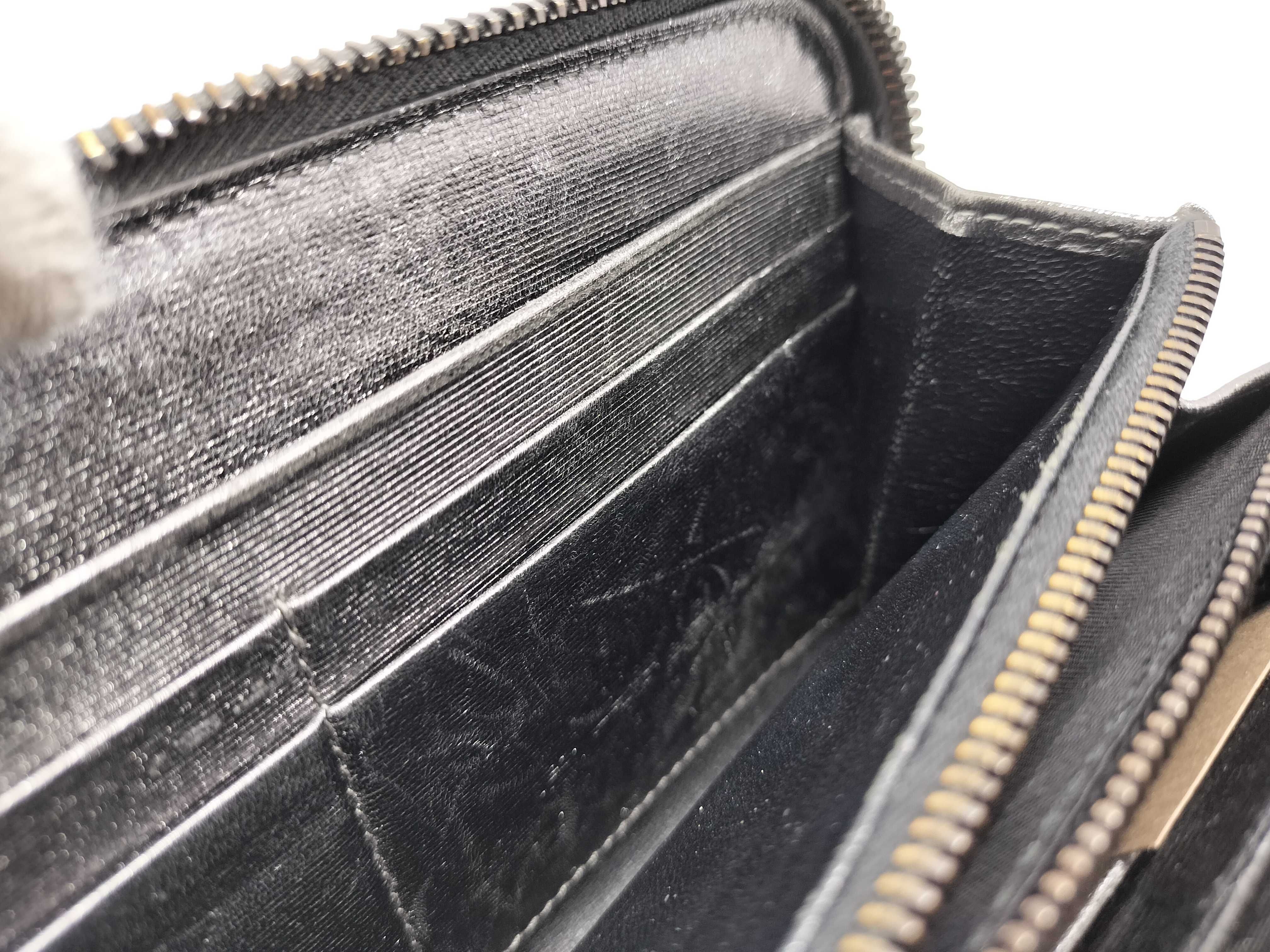Intrecciato Round Zip Long Wallet — view 10
