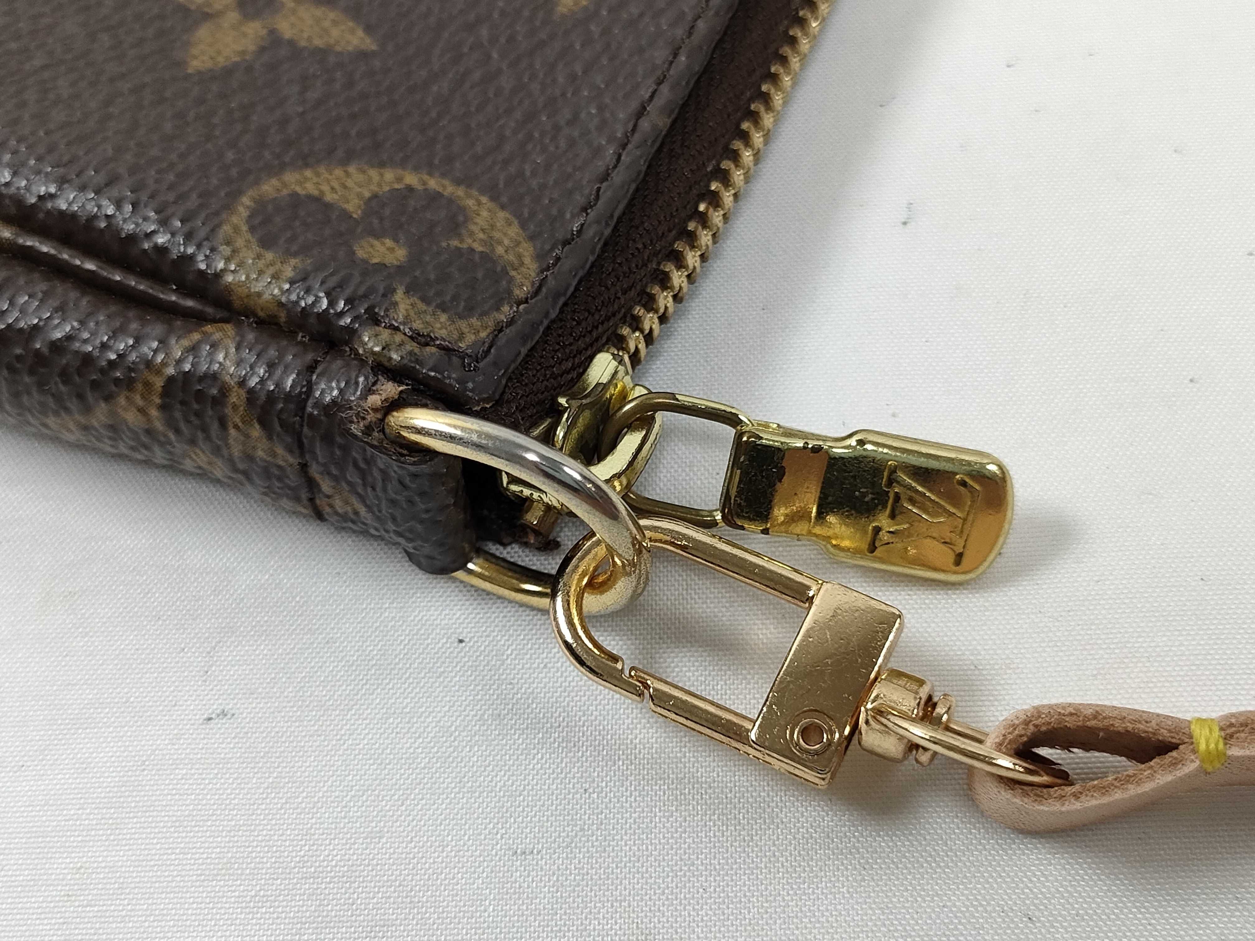 Monogram Louis Vuitton Monogram Mini Pochette Accessoires Pouch — view 5