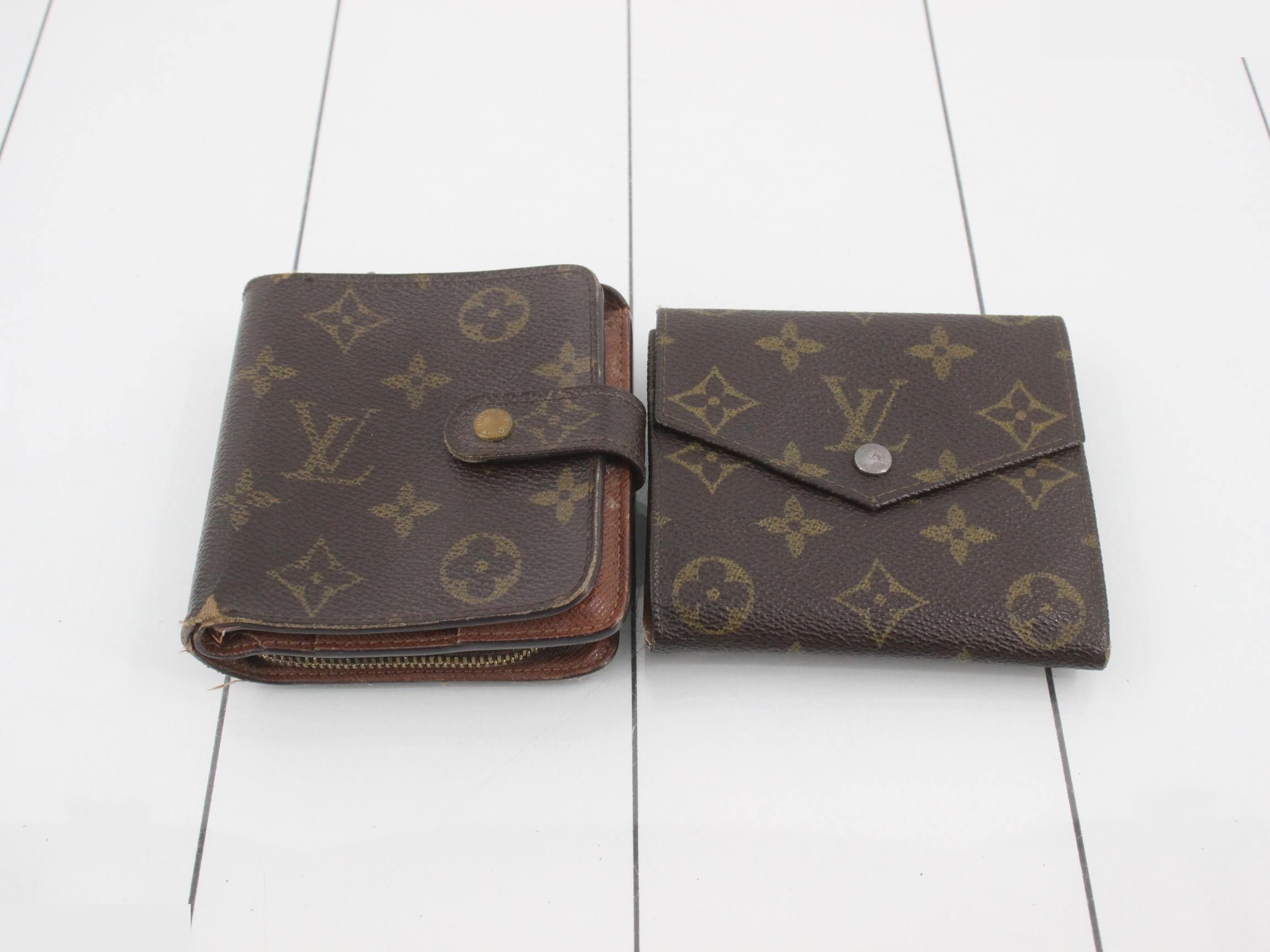 5-piece set: Bi-fold wallet, Monogram leather — view 3