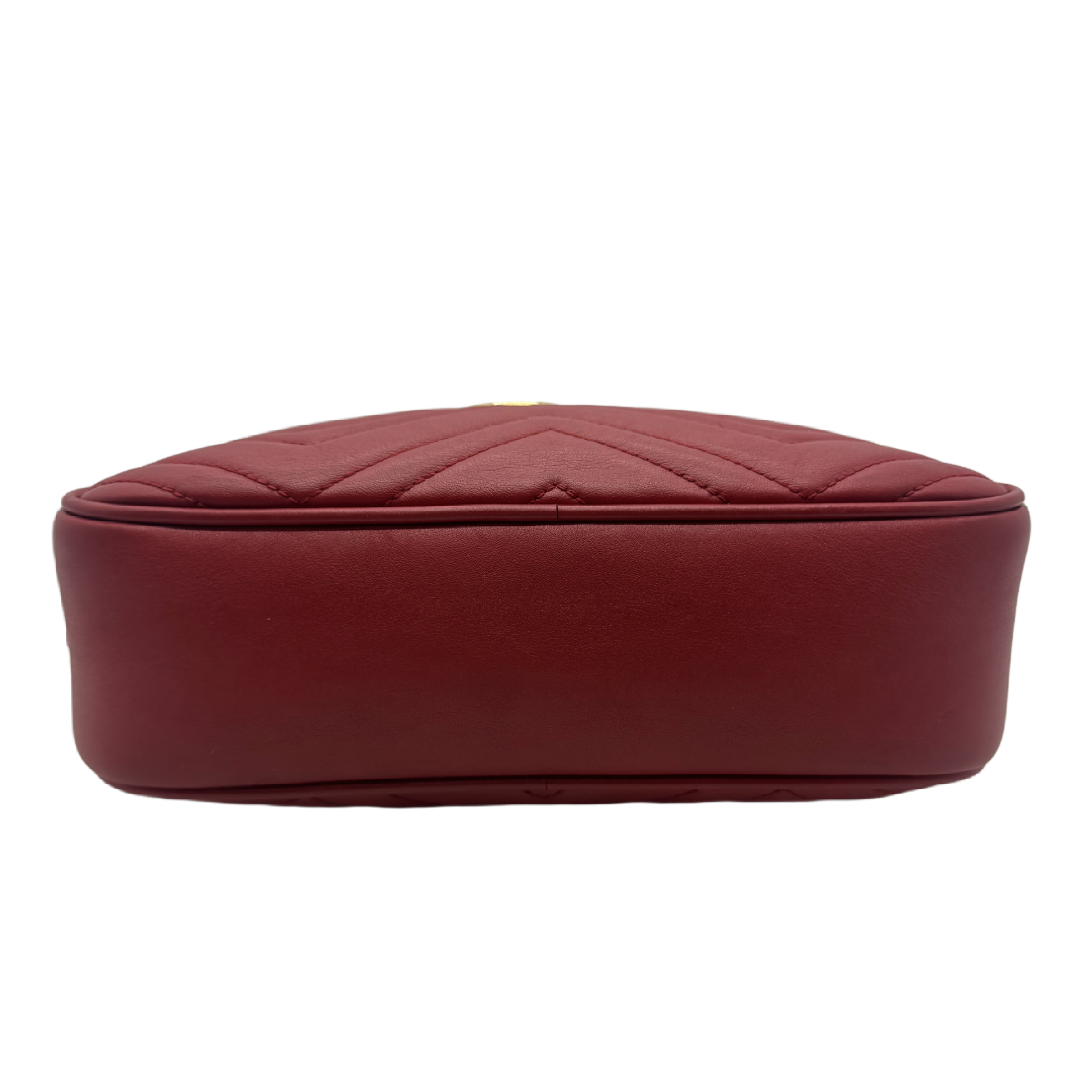 GG Marmont Quilted Camera Bag, Red Shoulder Bag — view 9