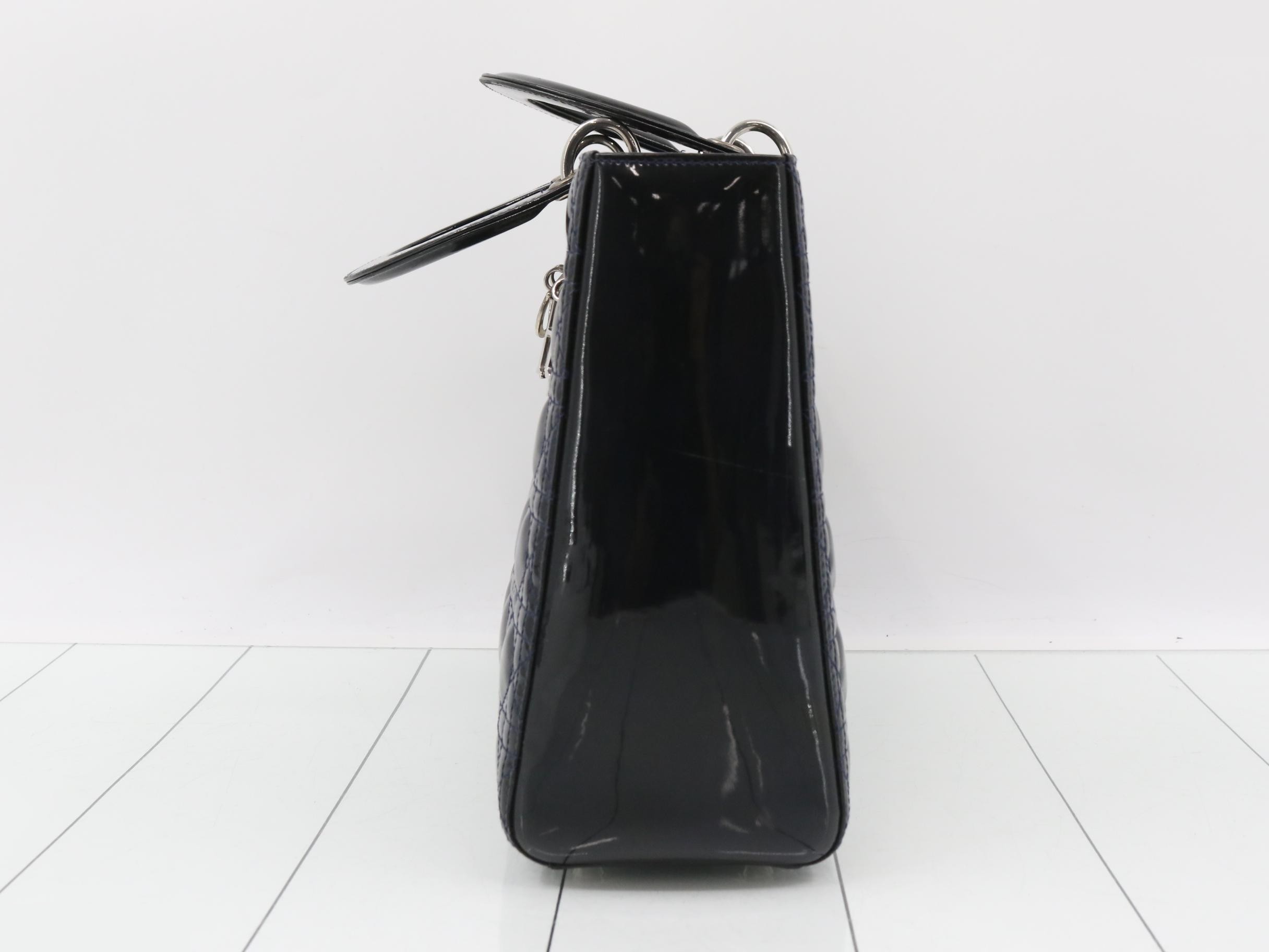 Lady Dior Cannage 2-Way Shoulder Handbag — view 3