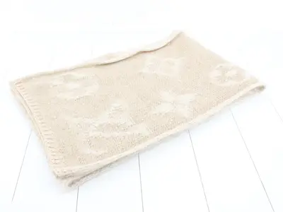 Mohair Monogram Sequin Elshap