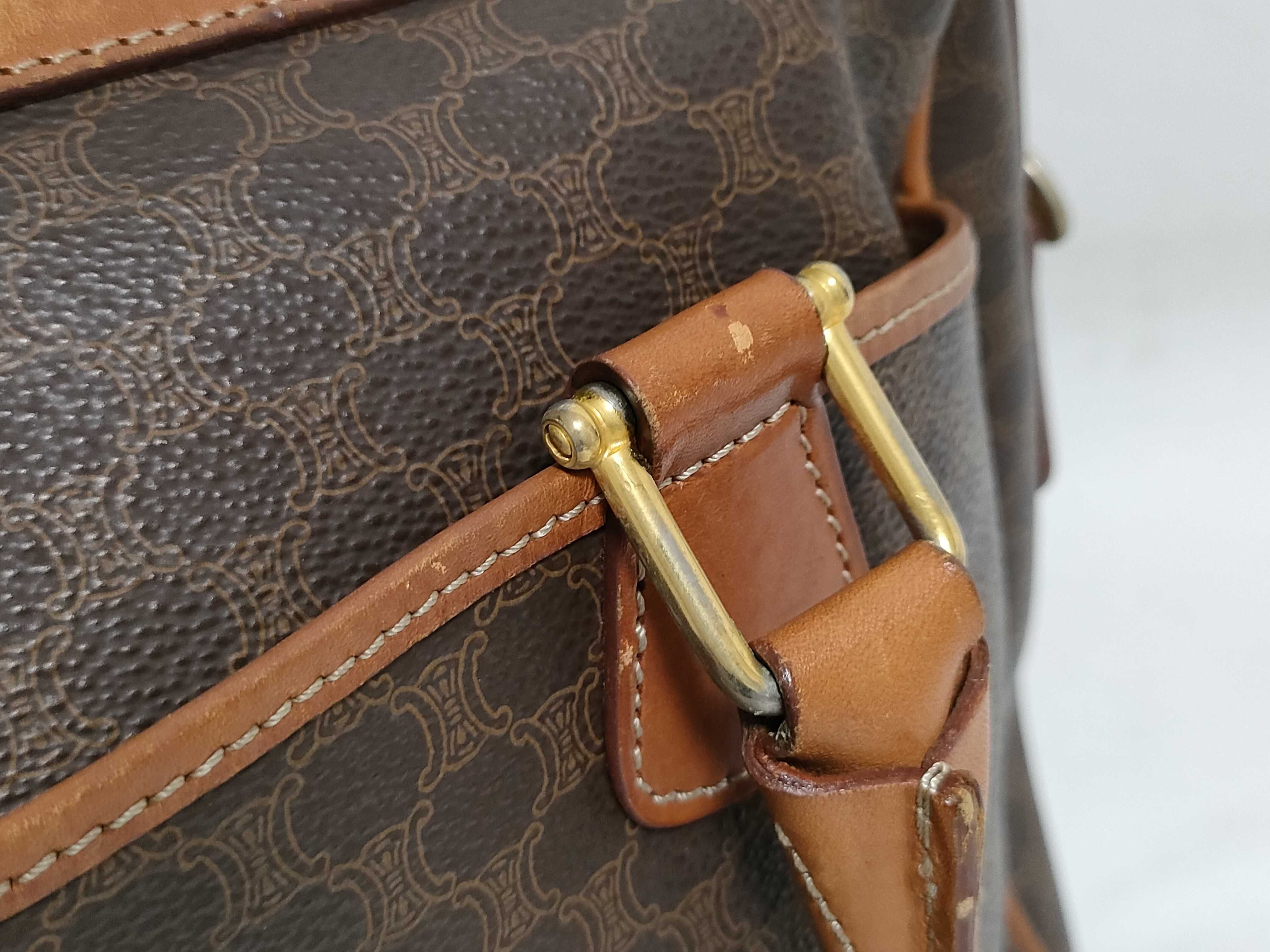 PVC Handbag M93 Brown Boston Bag — view 7