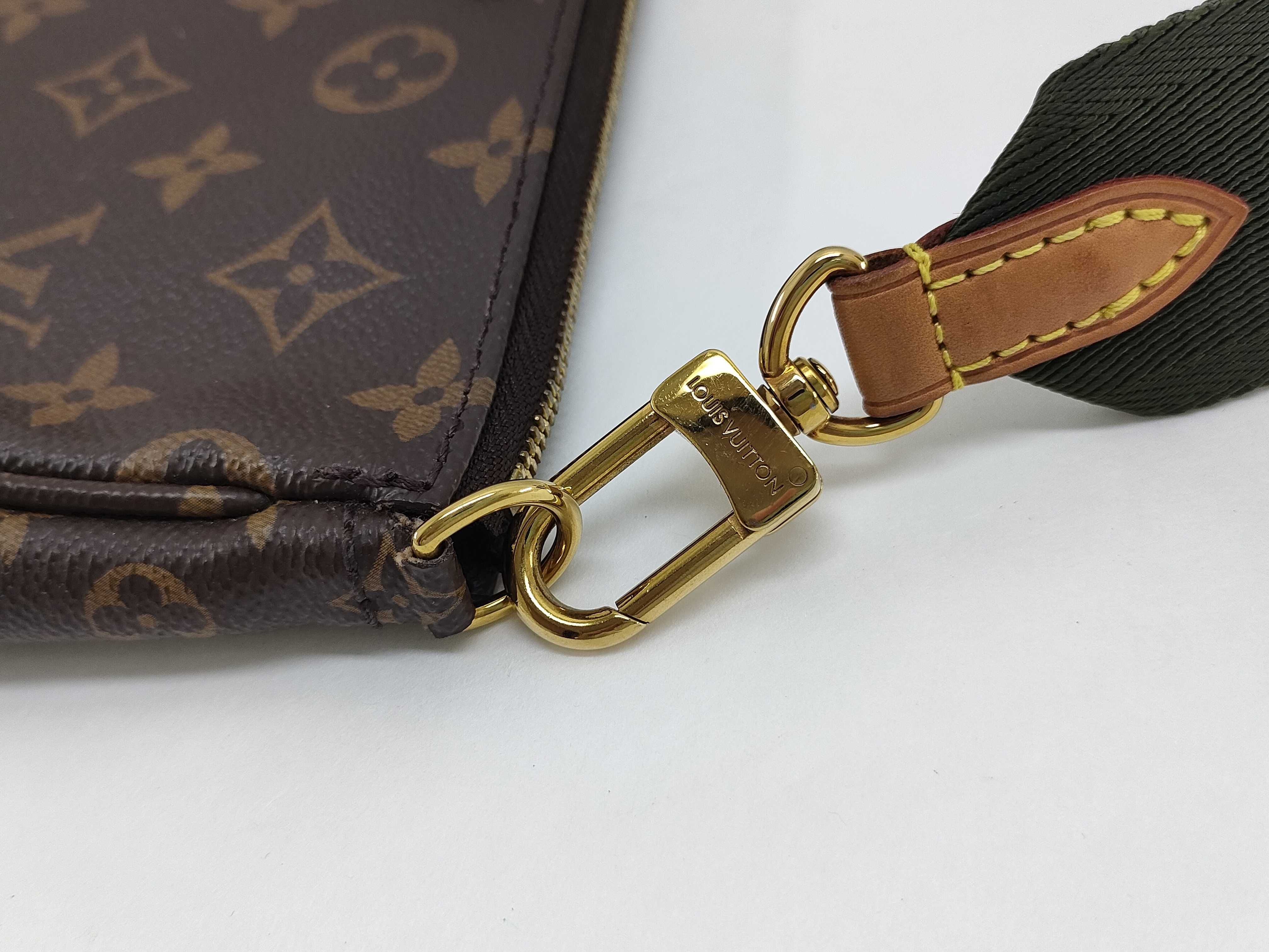 Monogram Louis Vuitton Pochette Shoulder Bag — view 5