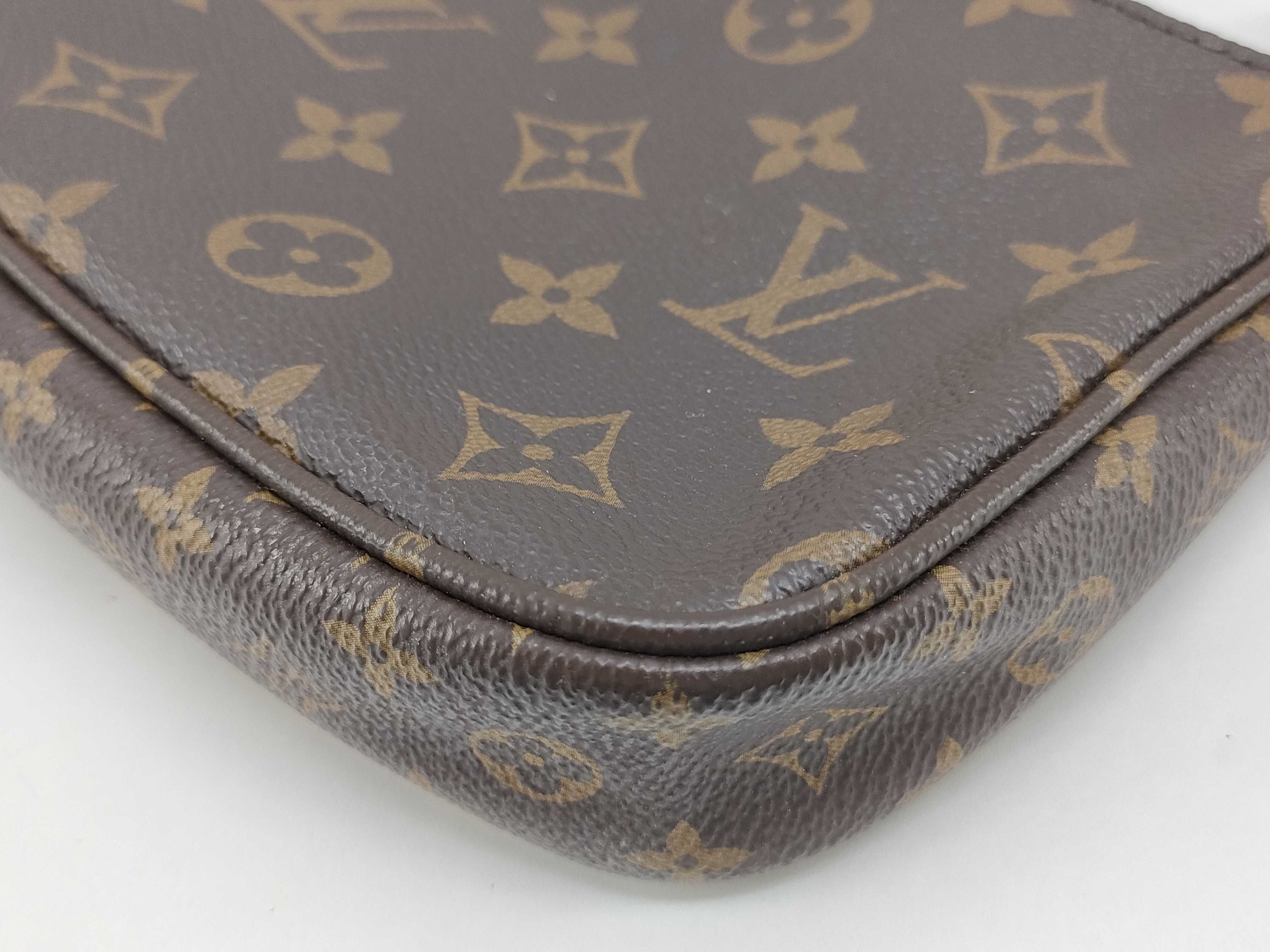 Monogram Louis Vuitton Pochette Shoulder Bag — view 7