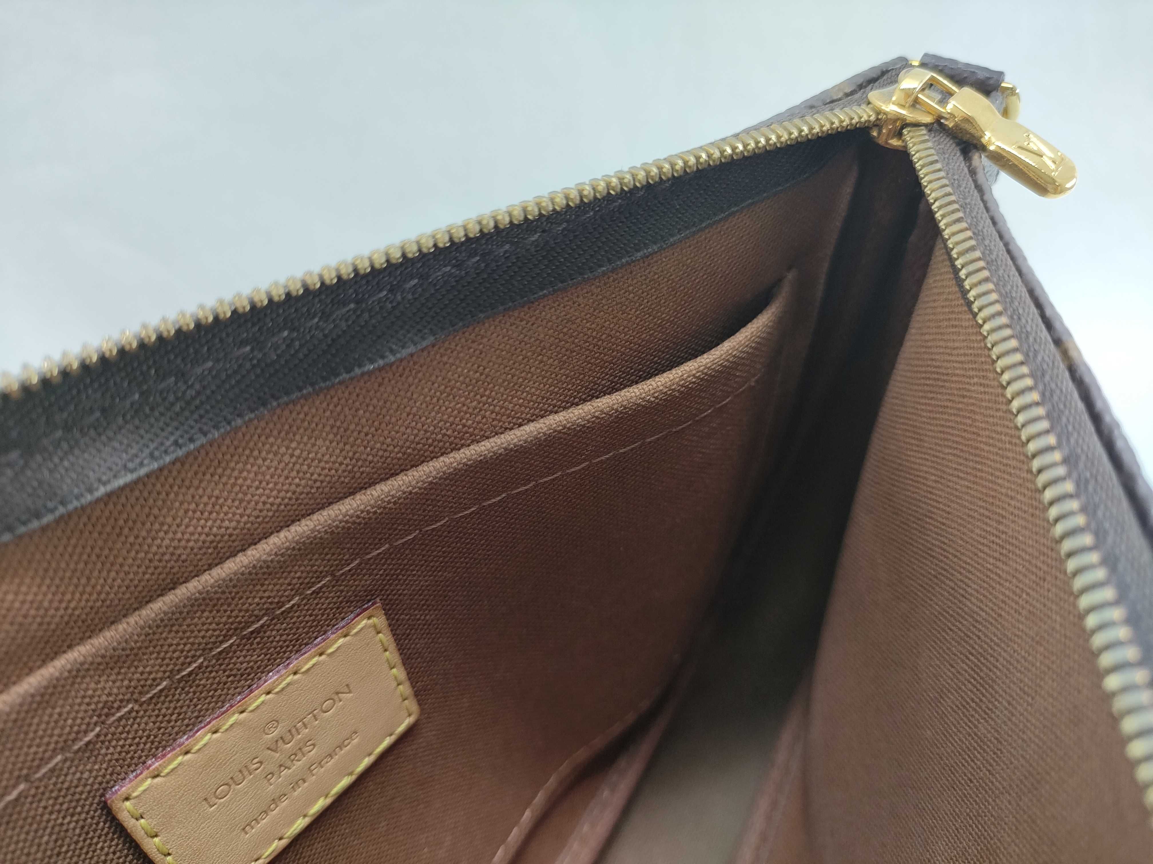 Monogram Louis Vuitton Pochette Shoulder Bag — view 9