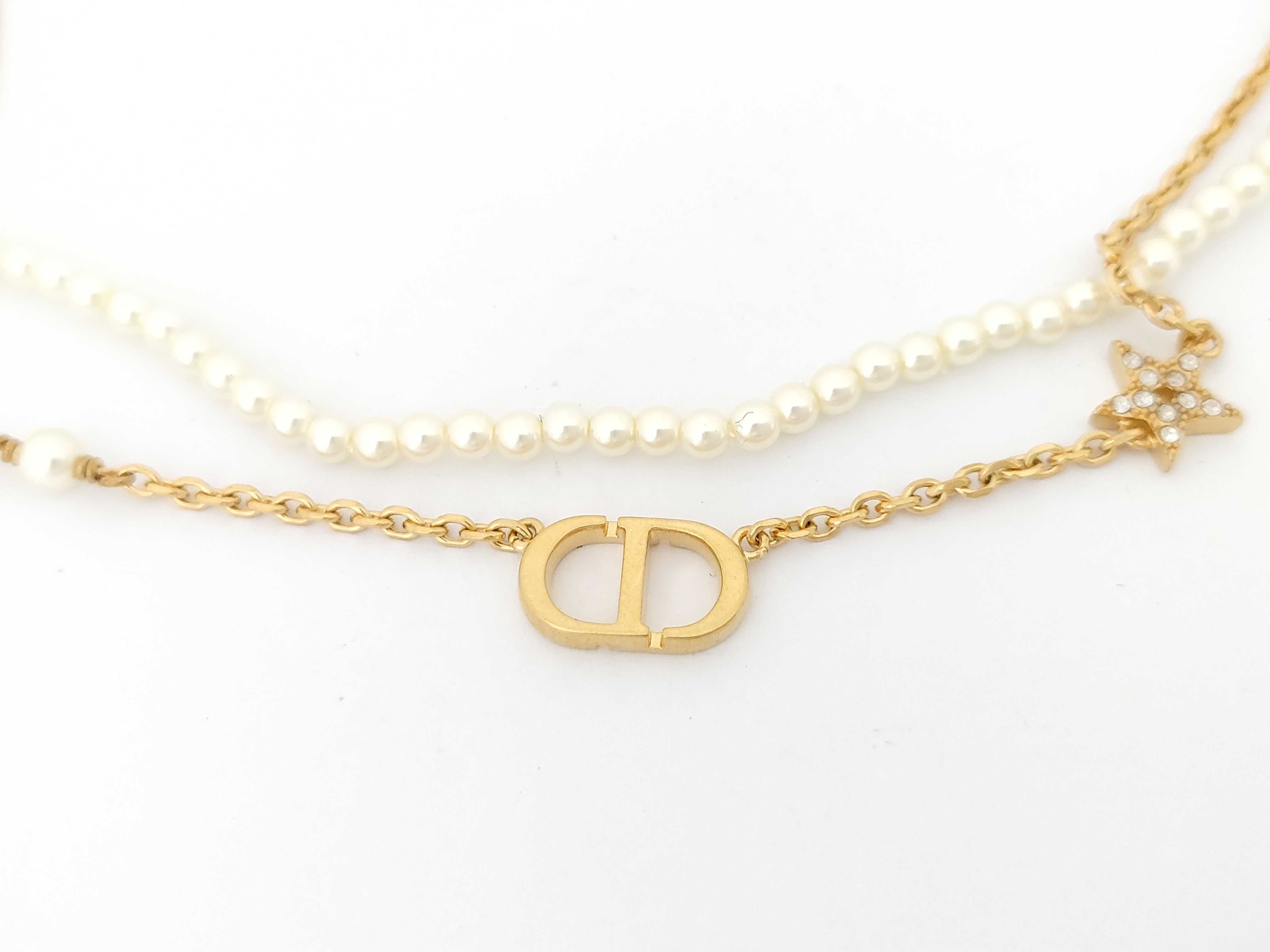 Petite CD Pearl Double Strand Necklace