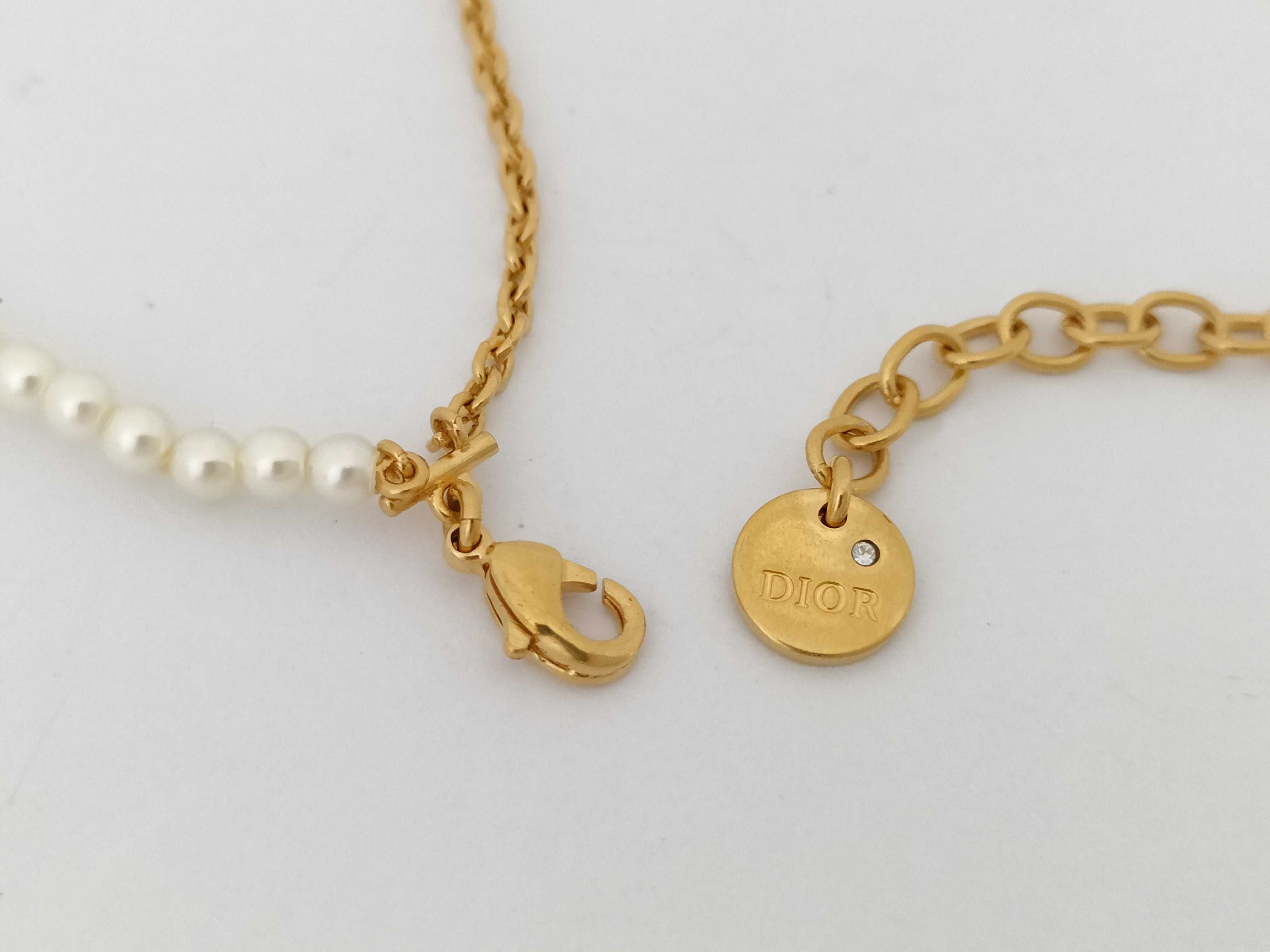 Petite CD Pearl Double Strand Necklace — view 3