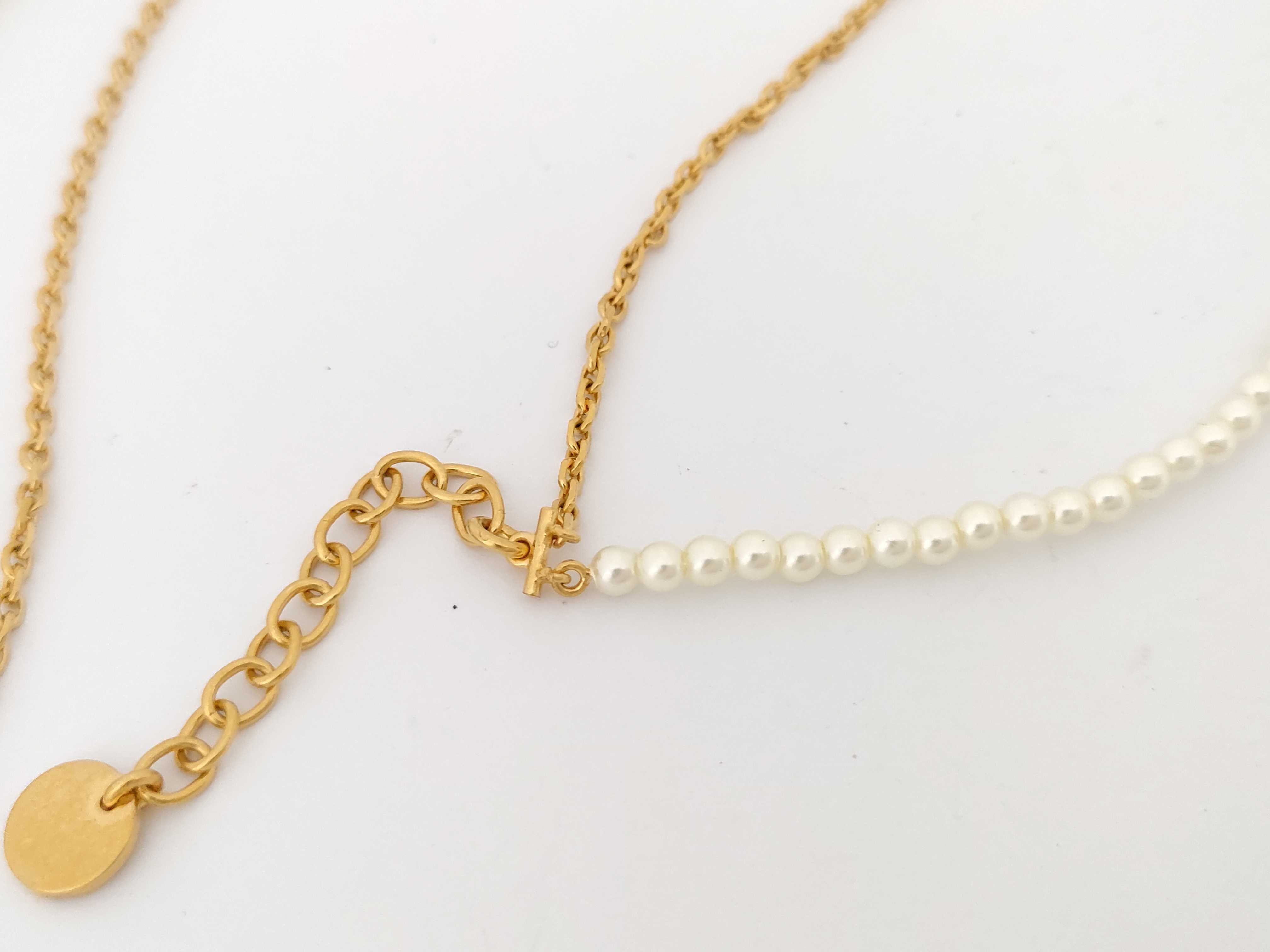 Petite CD Pearl Double Strand Necklace — view 8