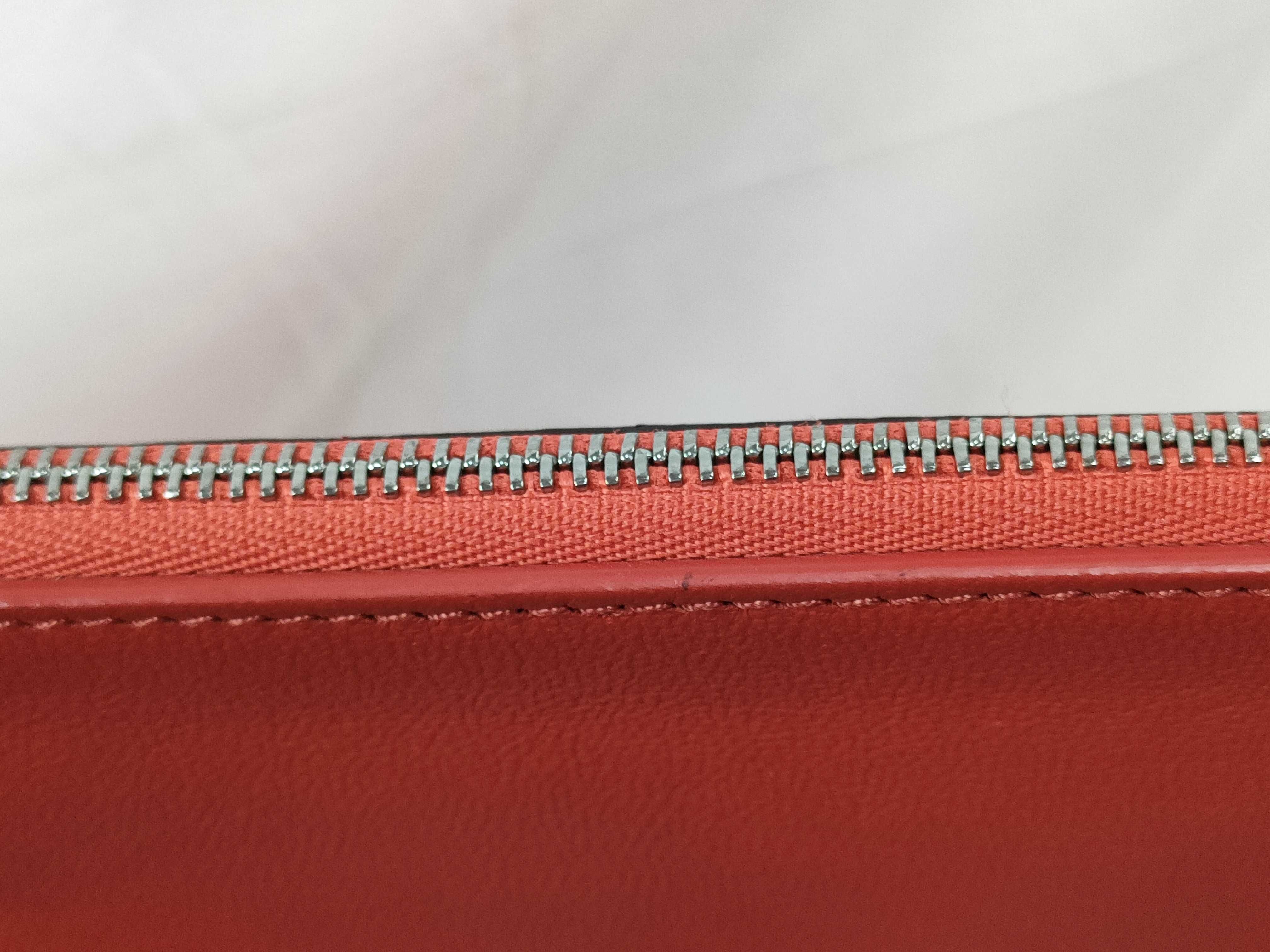 SG - Double Zip Trapeze Leather x Suede Handbag — view 5