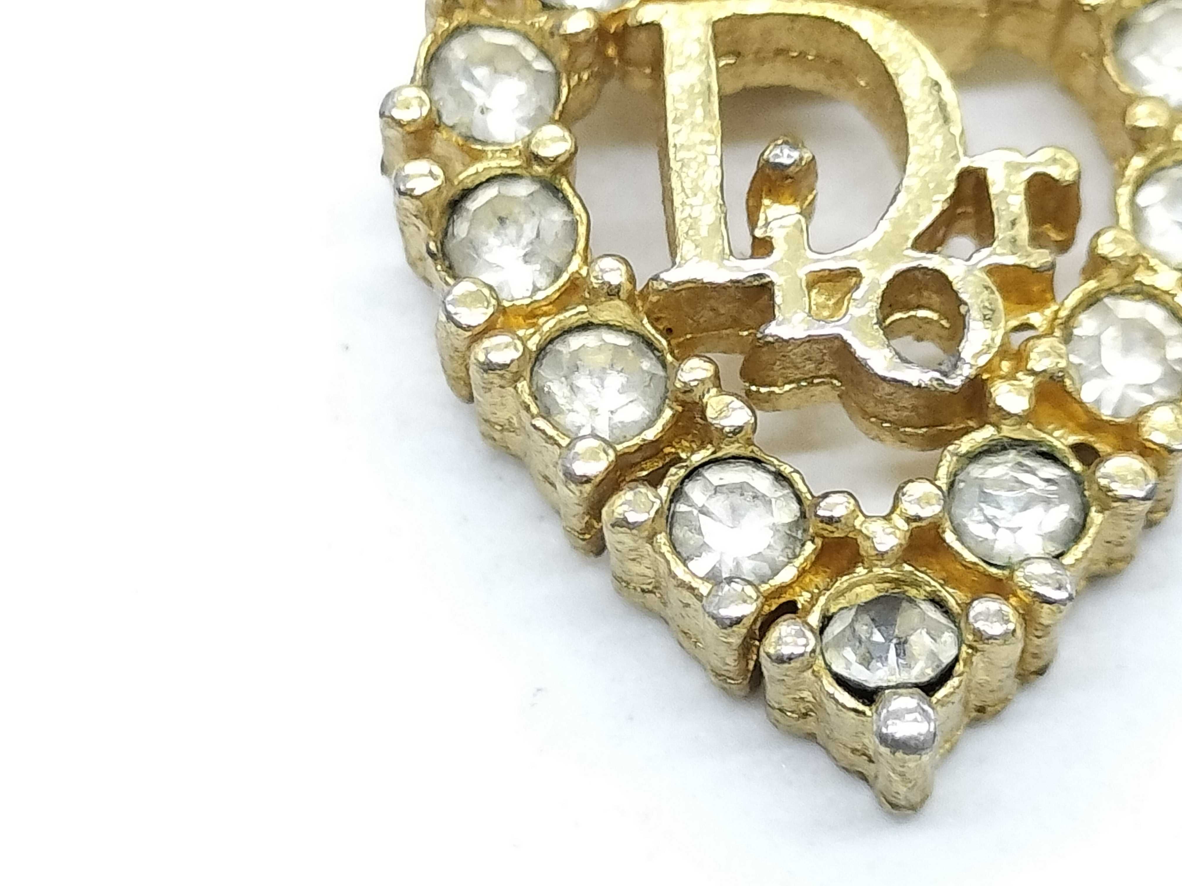 Rhinestone Logo Necklace — view 2