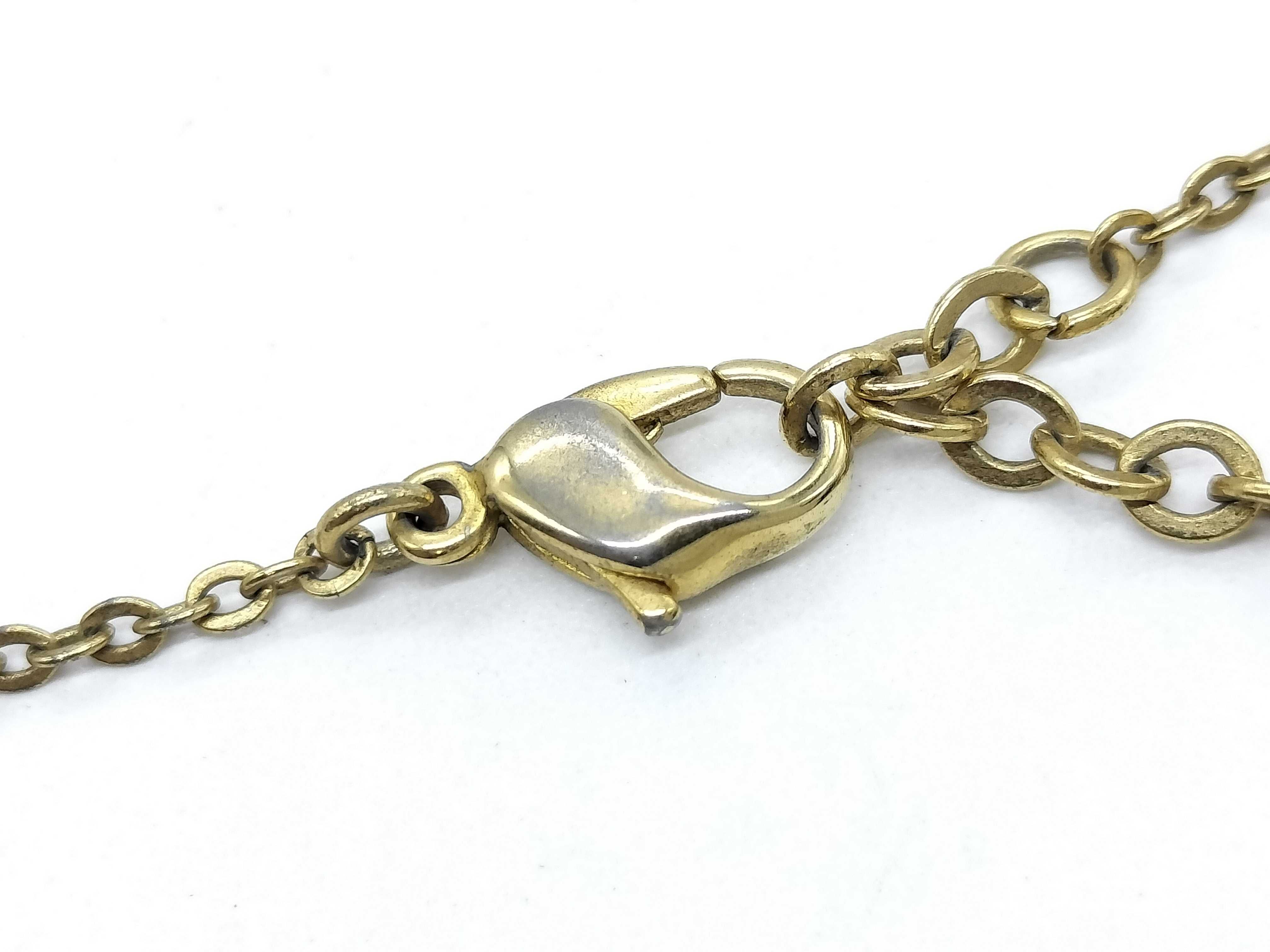 Rhinestone Logo Necklace — view 5