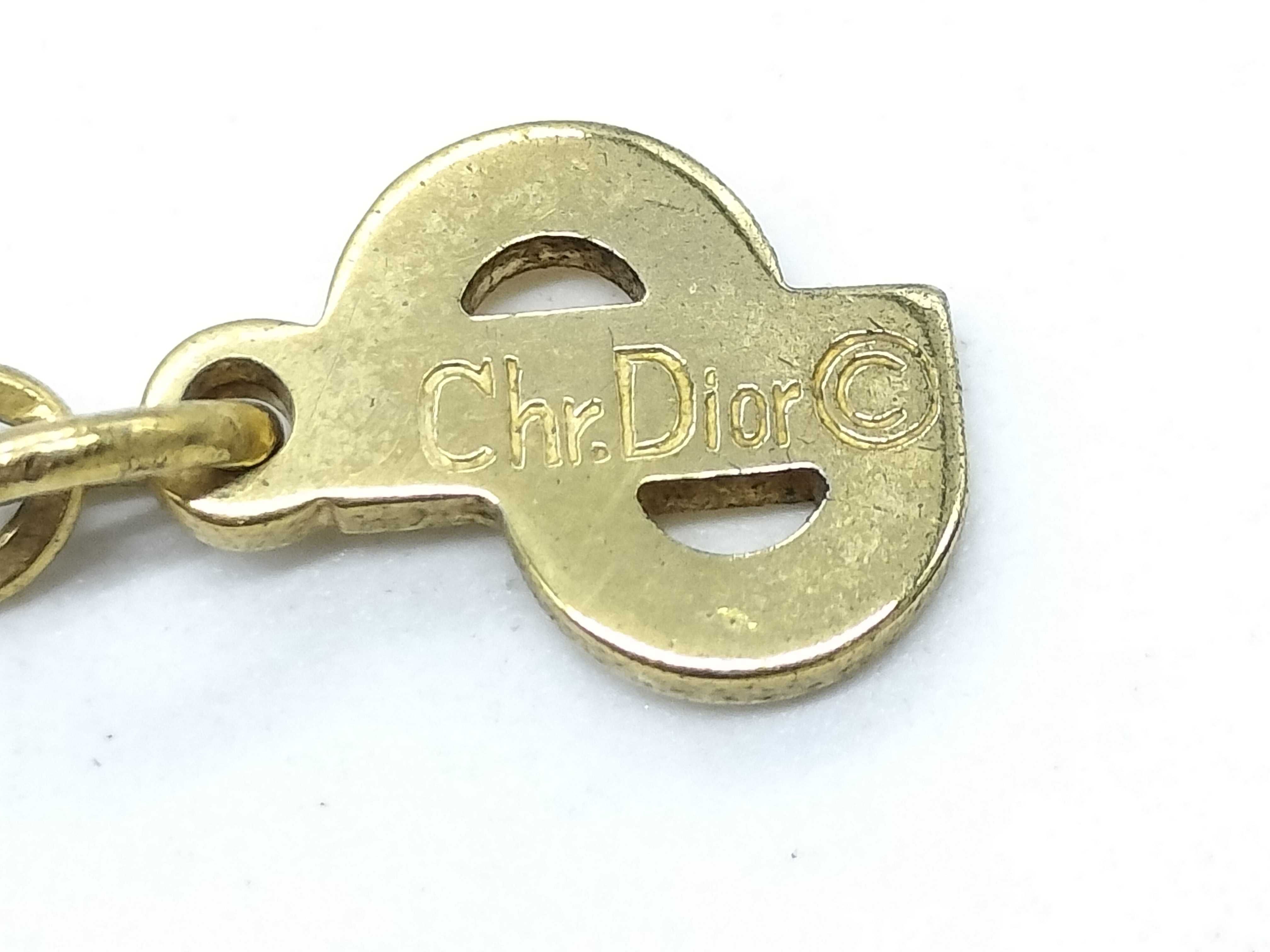 Rhinestone Logo Necklace — view 6
