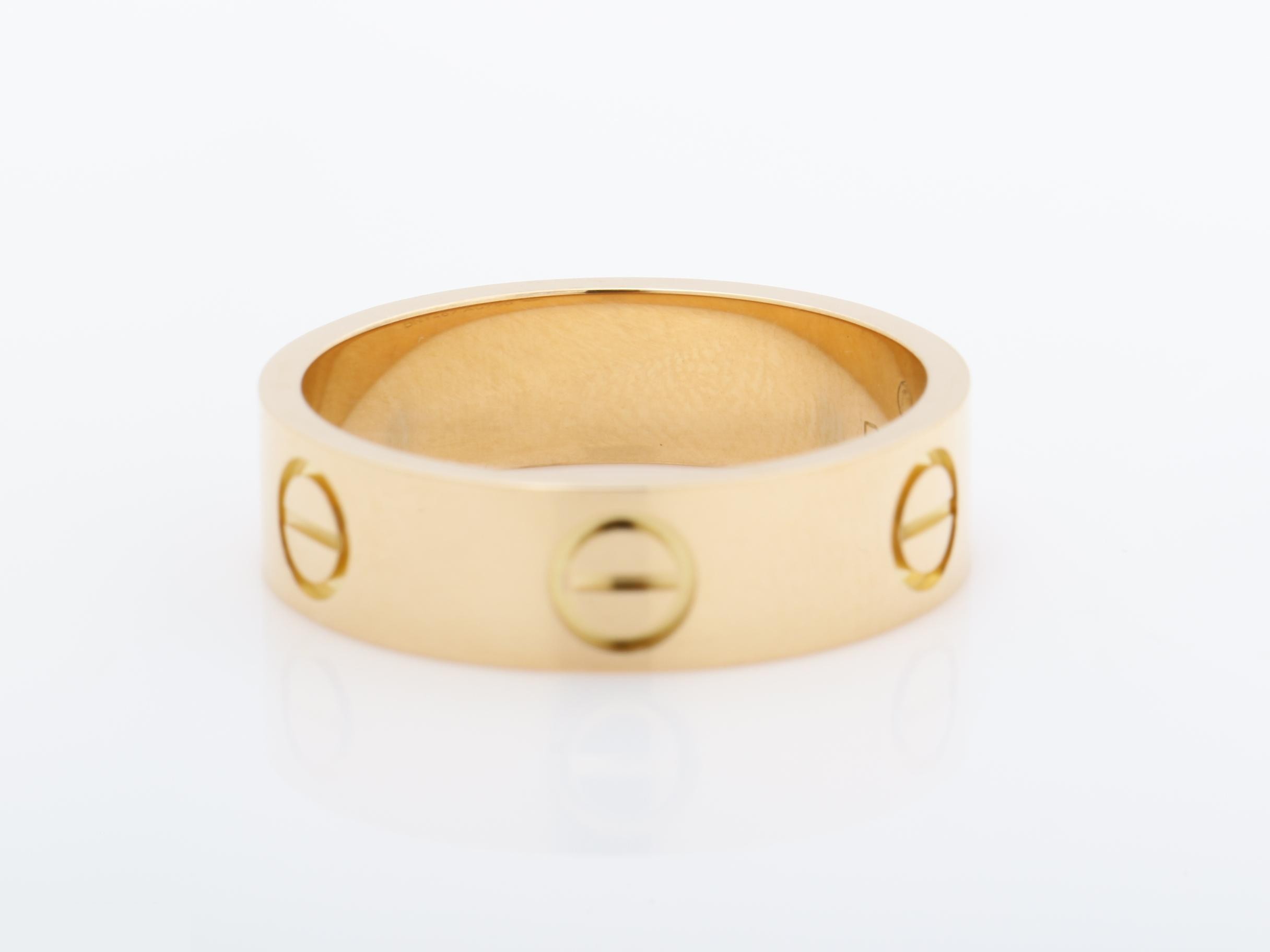 Au750PG Love Ring #54 5.5g — view 4