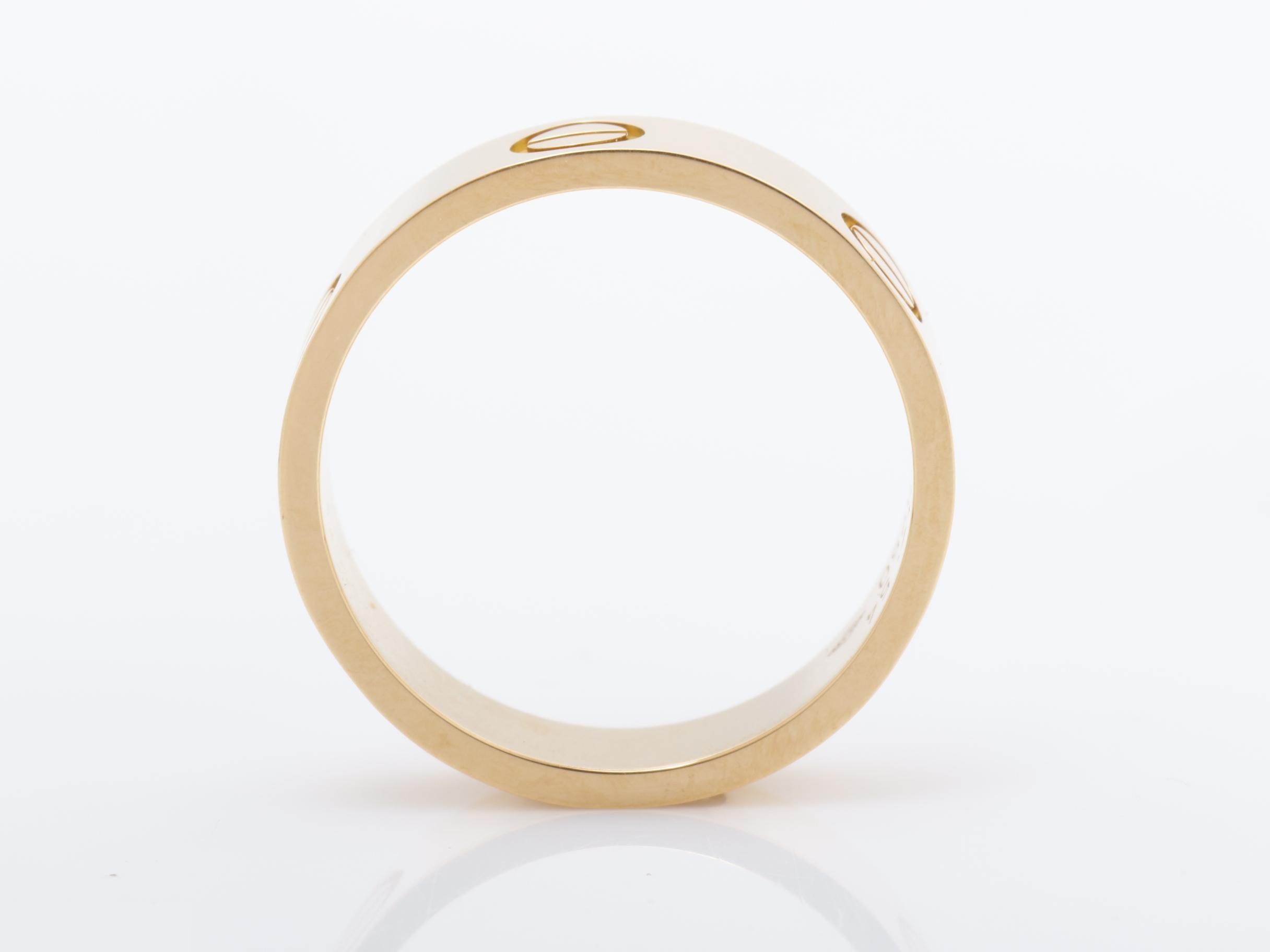 Au750PG Love Ring #54 5.5g — view 5