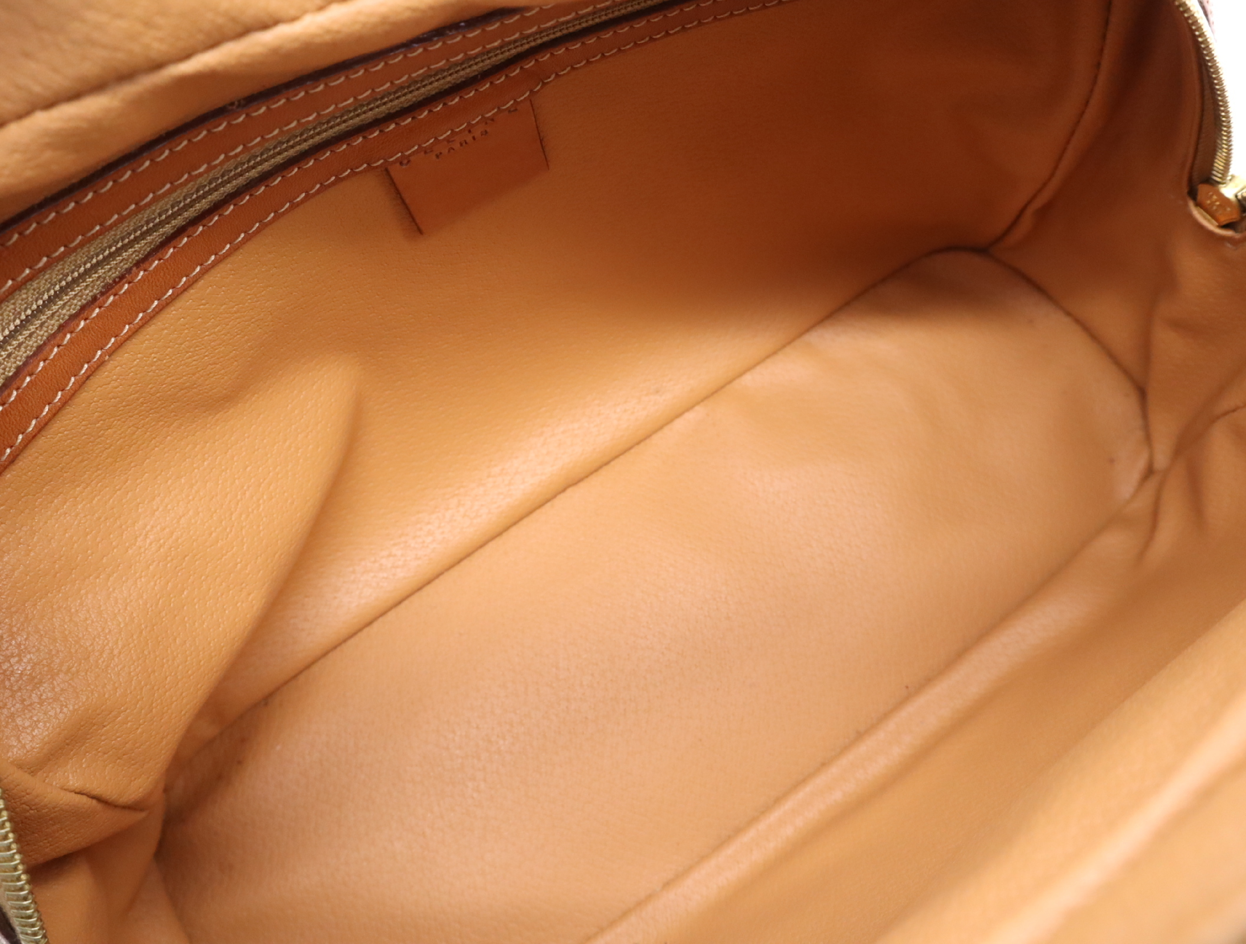 PVC x Leather Macadam Handbag, Brown/Light Brown, Gold Hardware — view 15