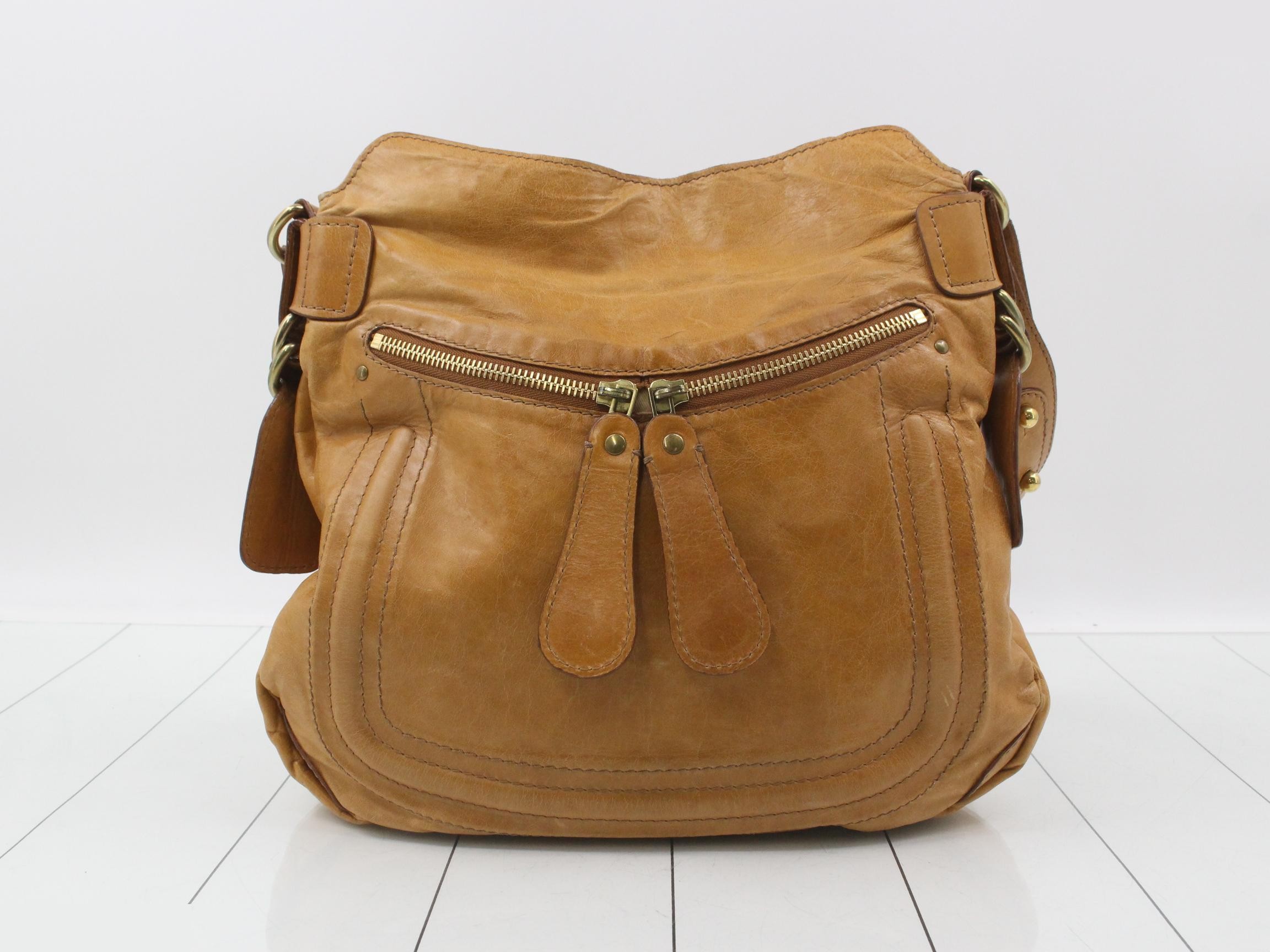 Leather shoulder bag — view 2