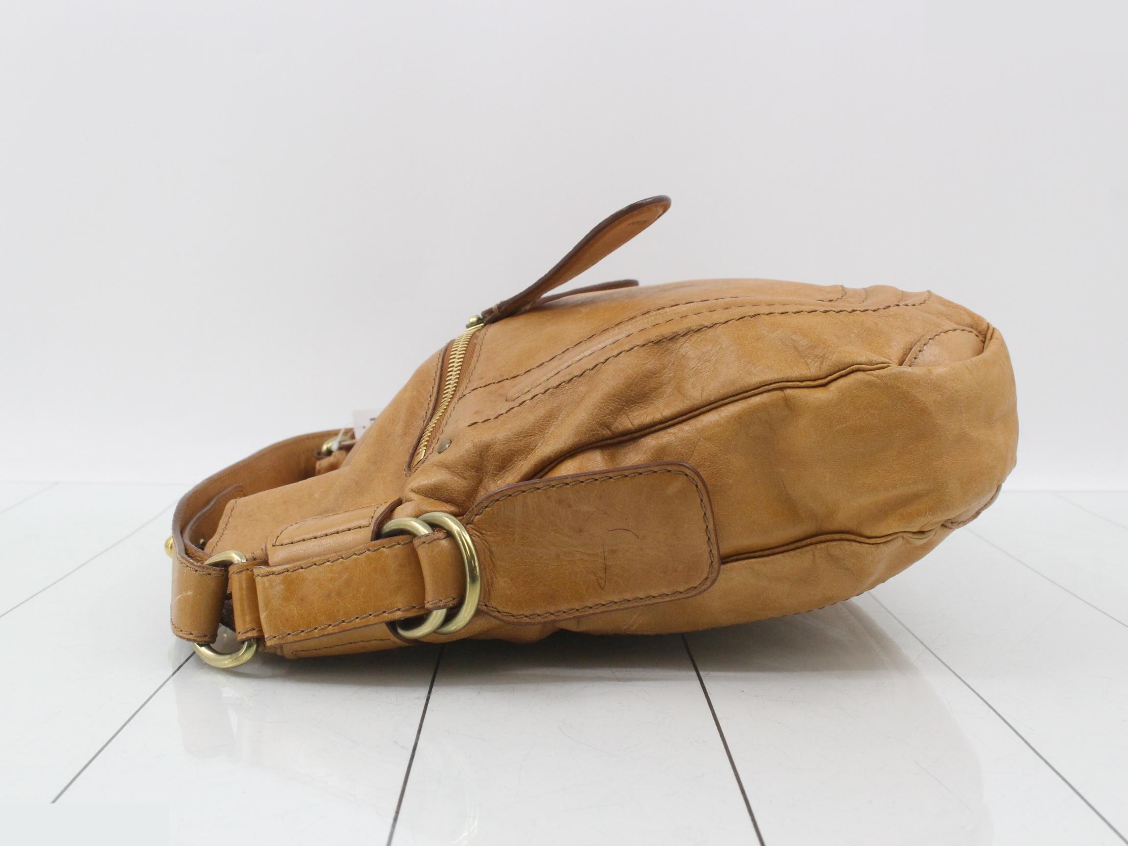 Leather shoulder bag — view 4