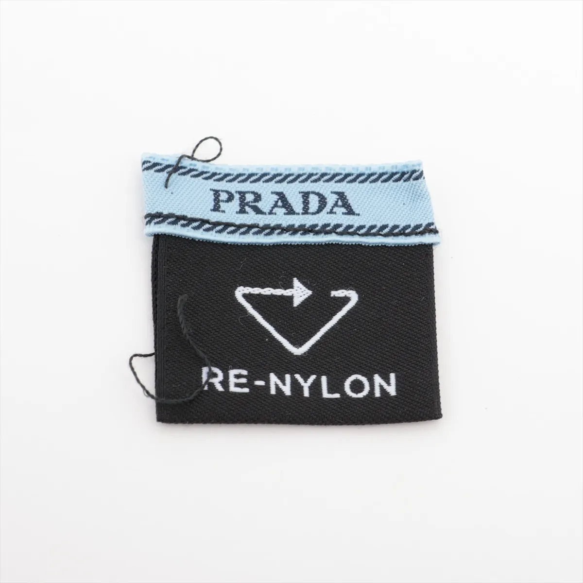 1IF015 Triangle Logo Scrunchie Fabric Black — view 3