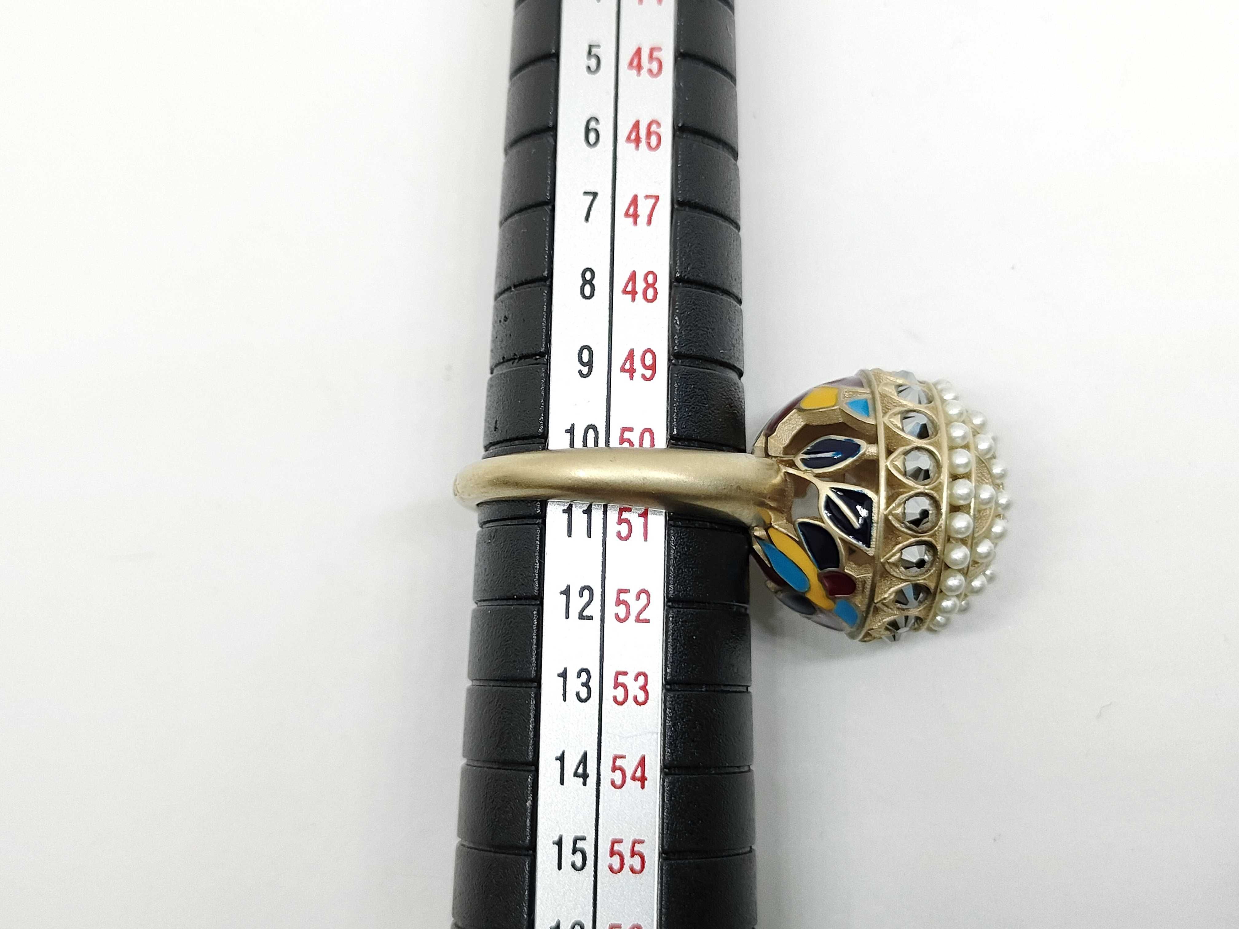 Tribal Rhinestone Ring, 7.2g — view 7
