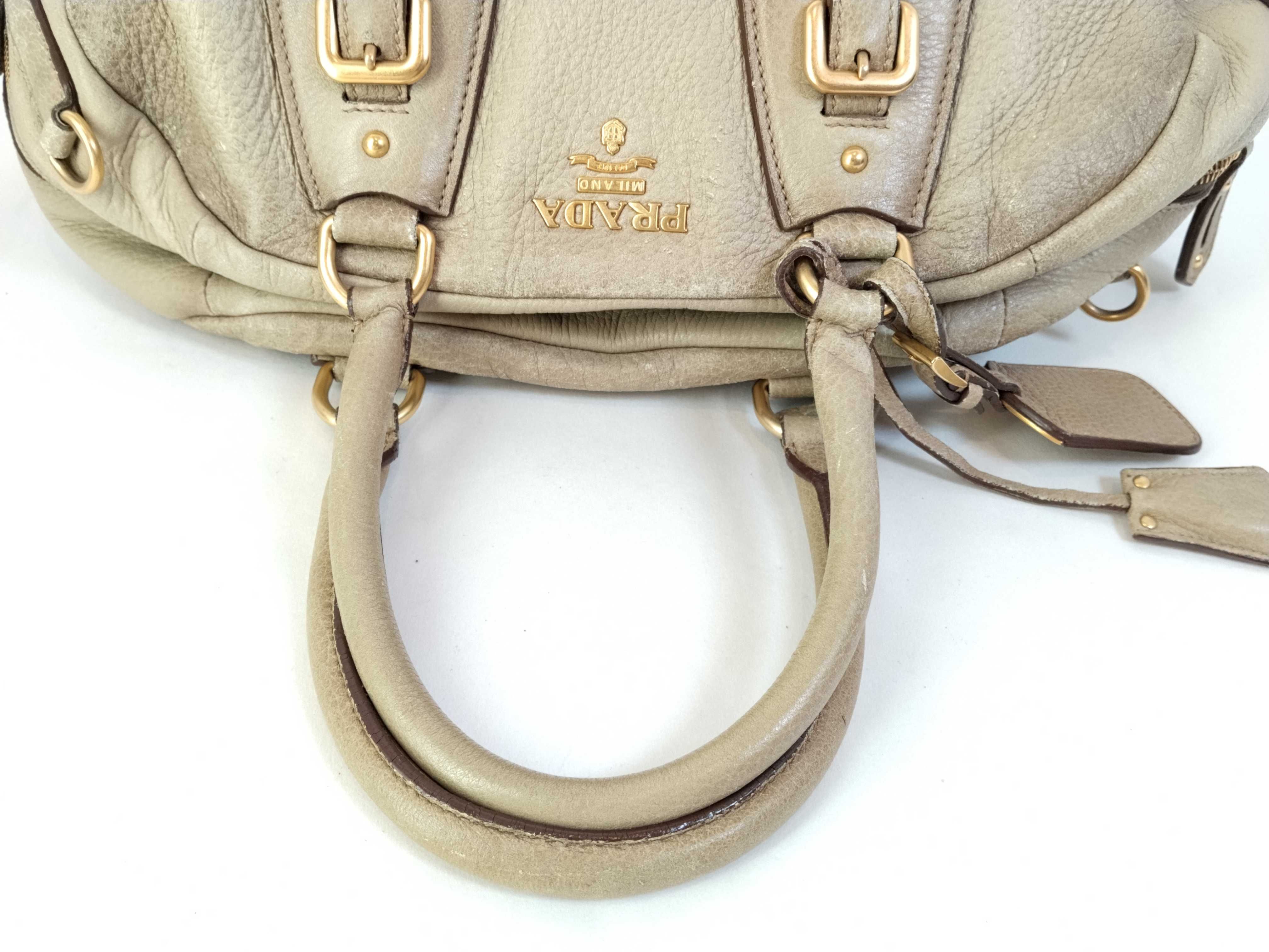 Vitello Daino Bauletto Bag (Handbag) — view 3