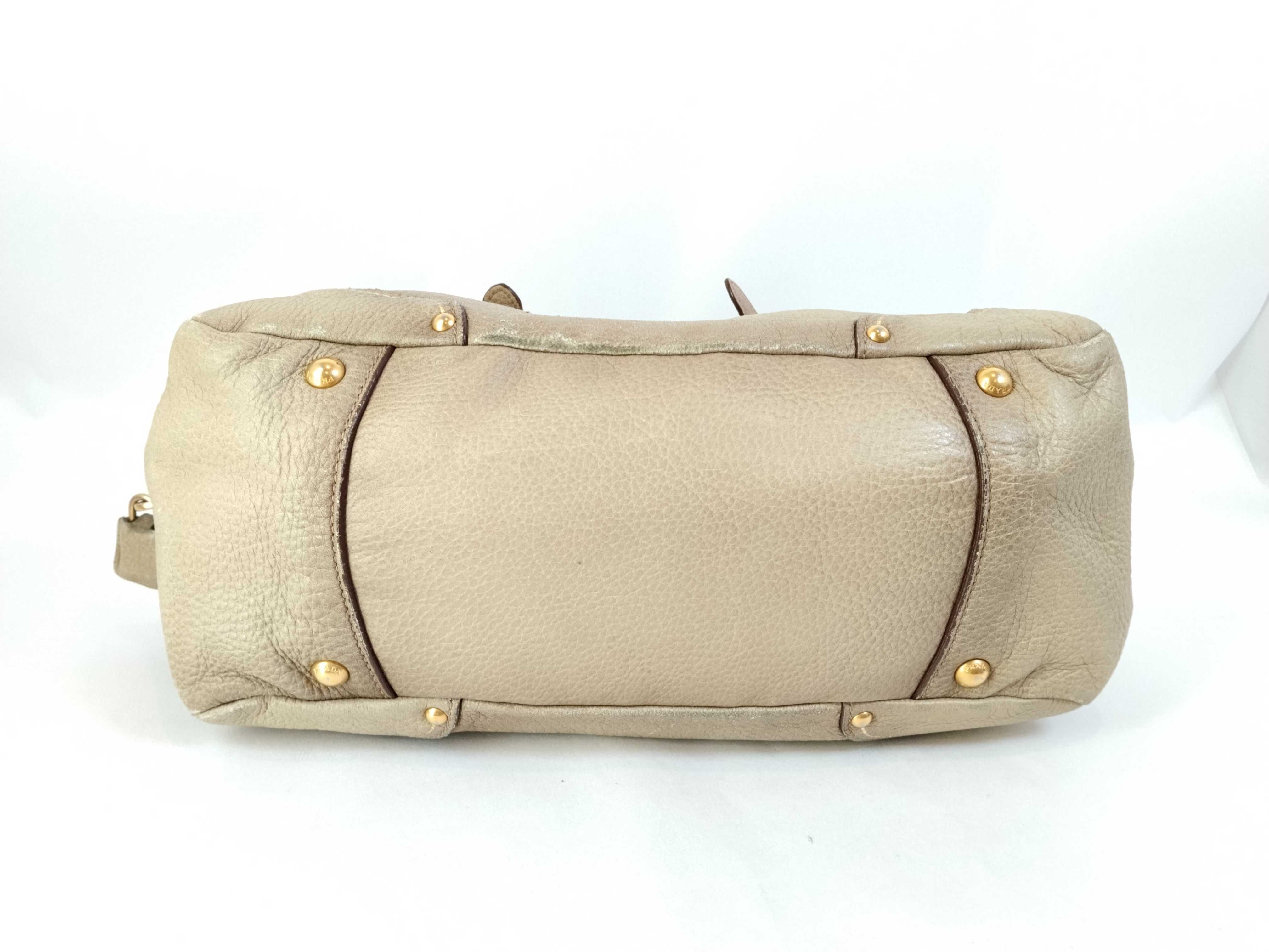 Vitello Daino Bauletto Bag (Handbag) — view 8