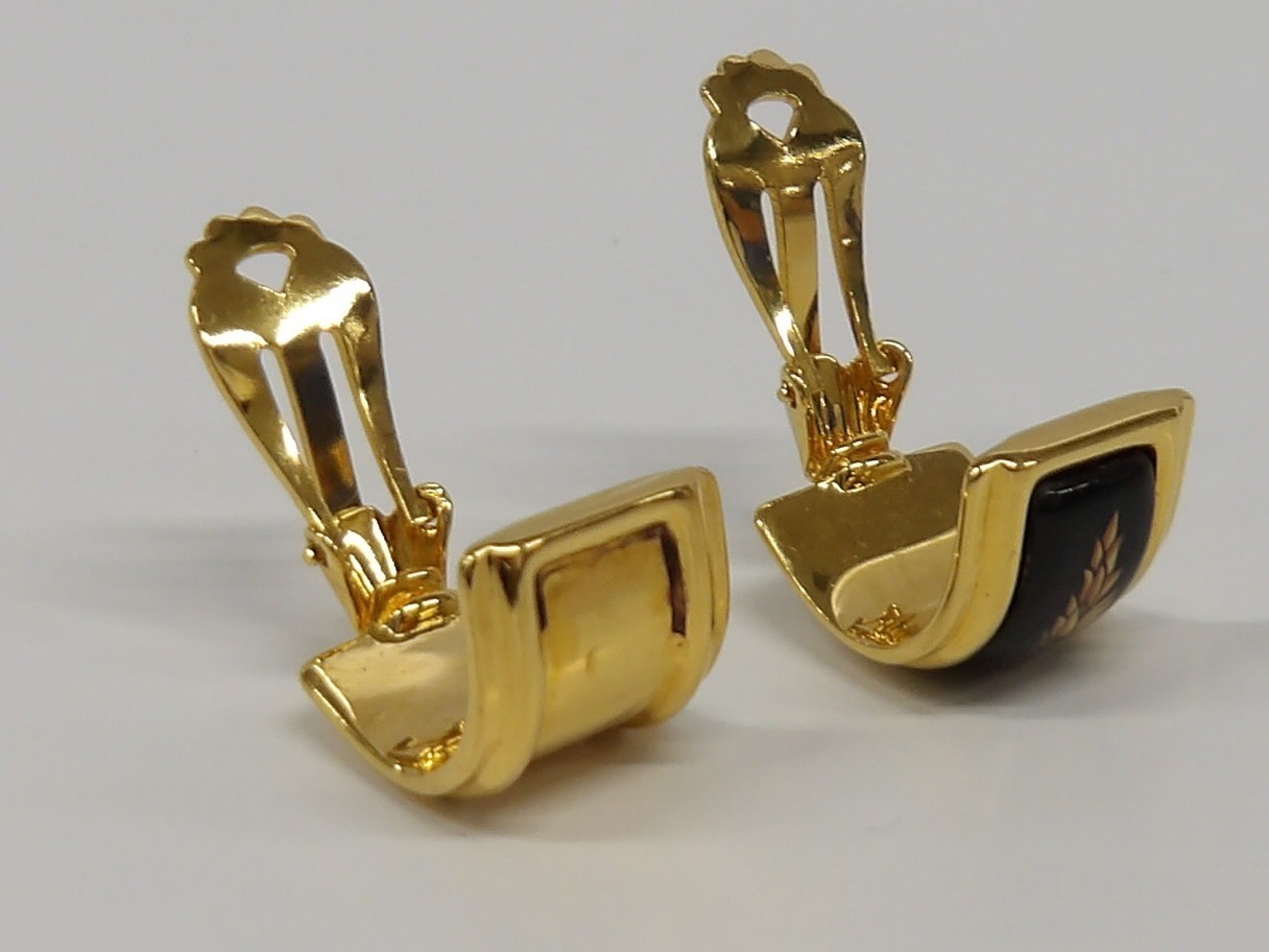 Hermès enamel earrings — view 8