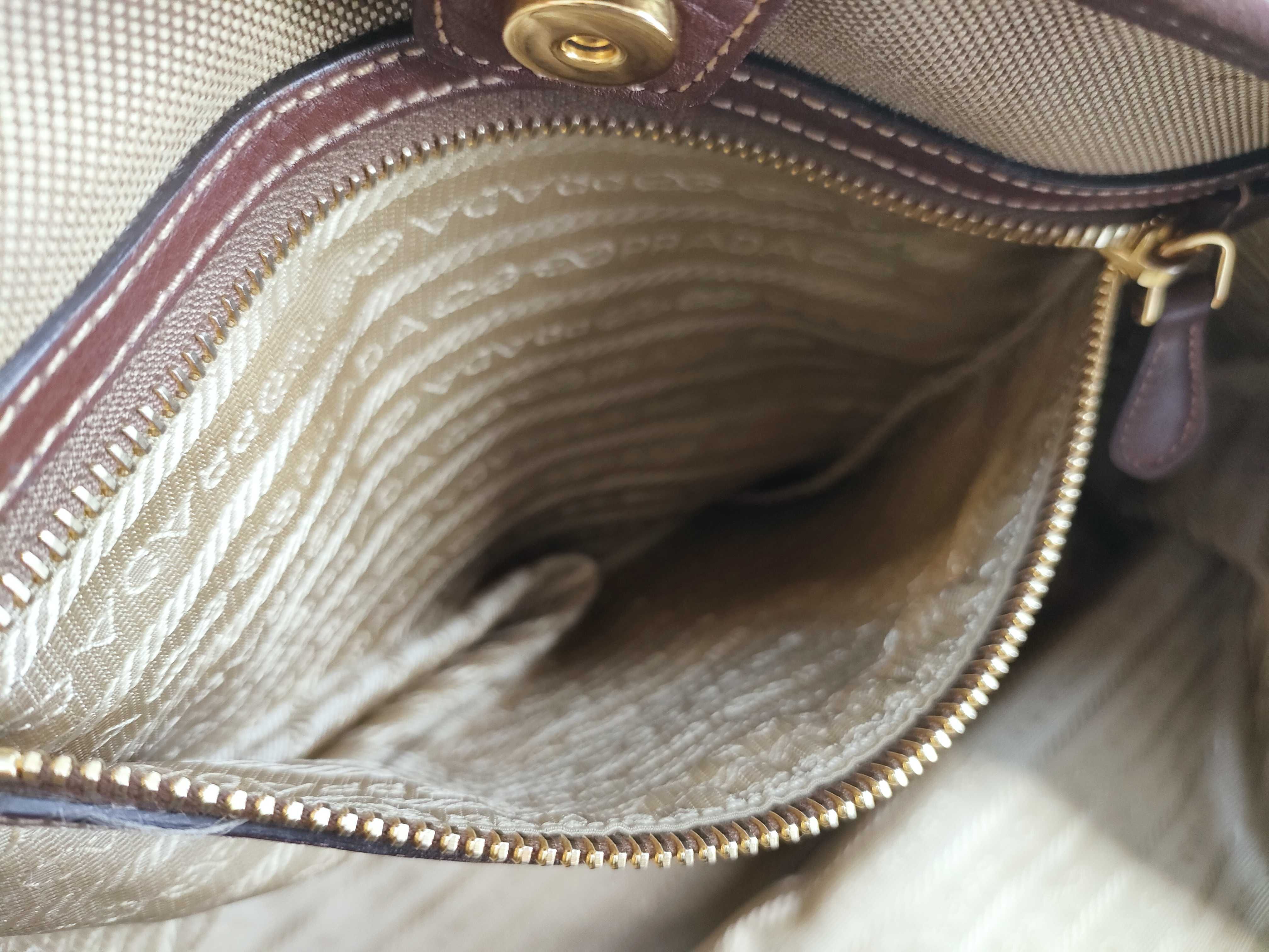 Logo Jacquard Ribbon Tote Handbag — view 12