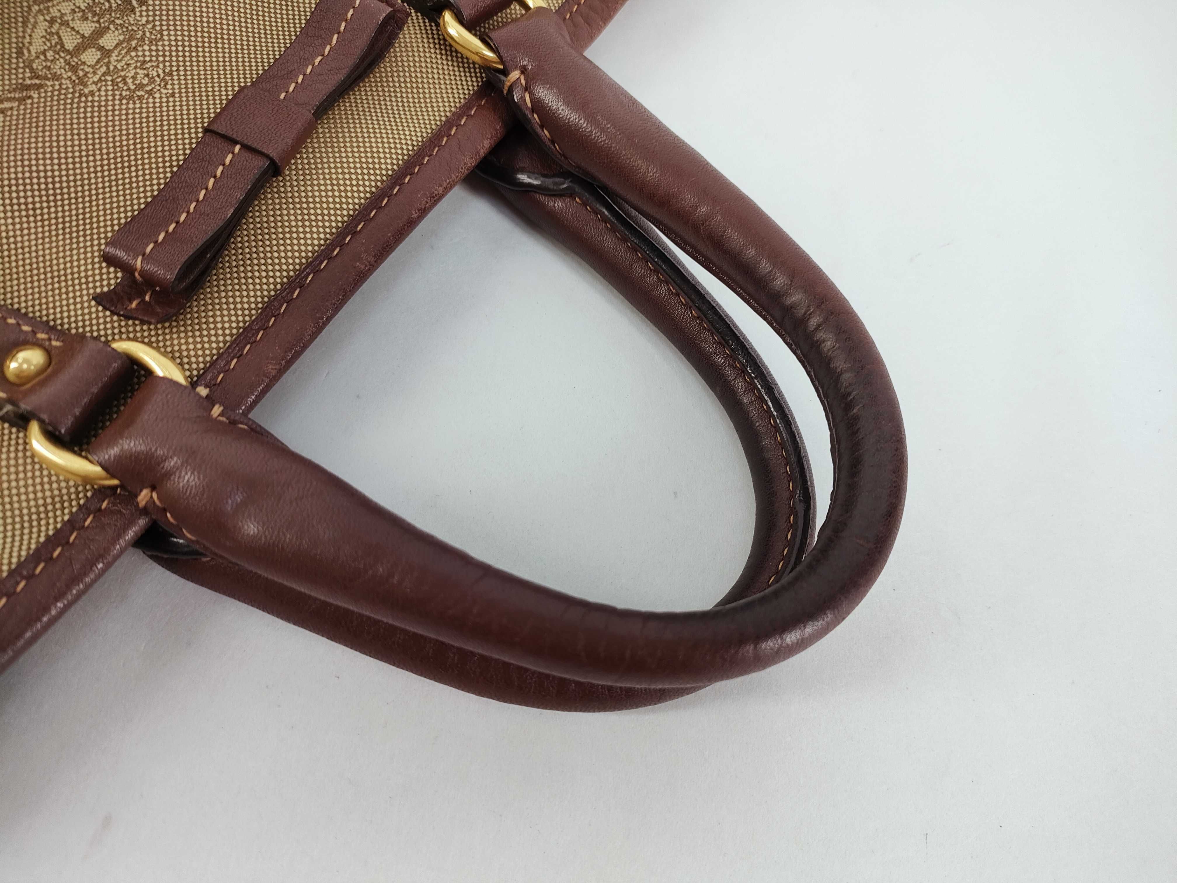 Logo Jacquard Ribbon Tote Handbag — view 3