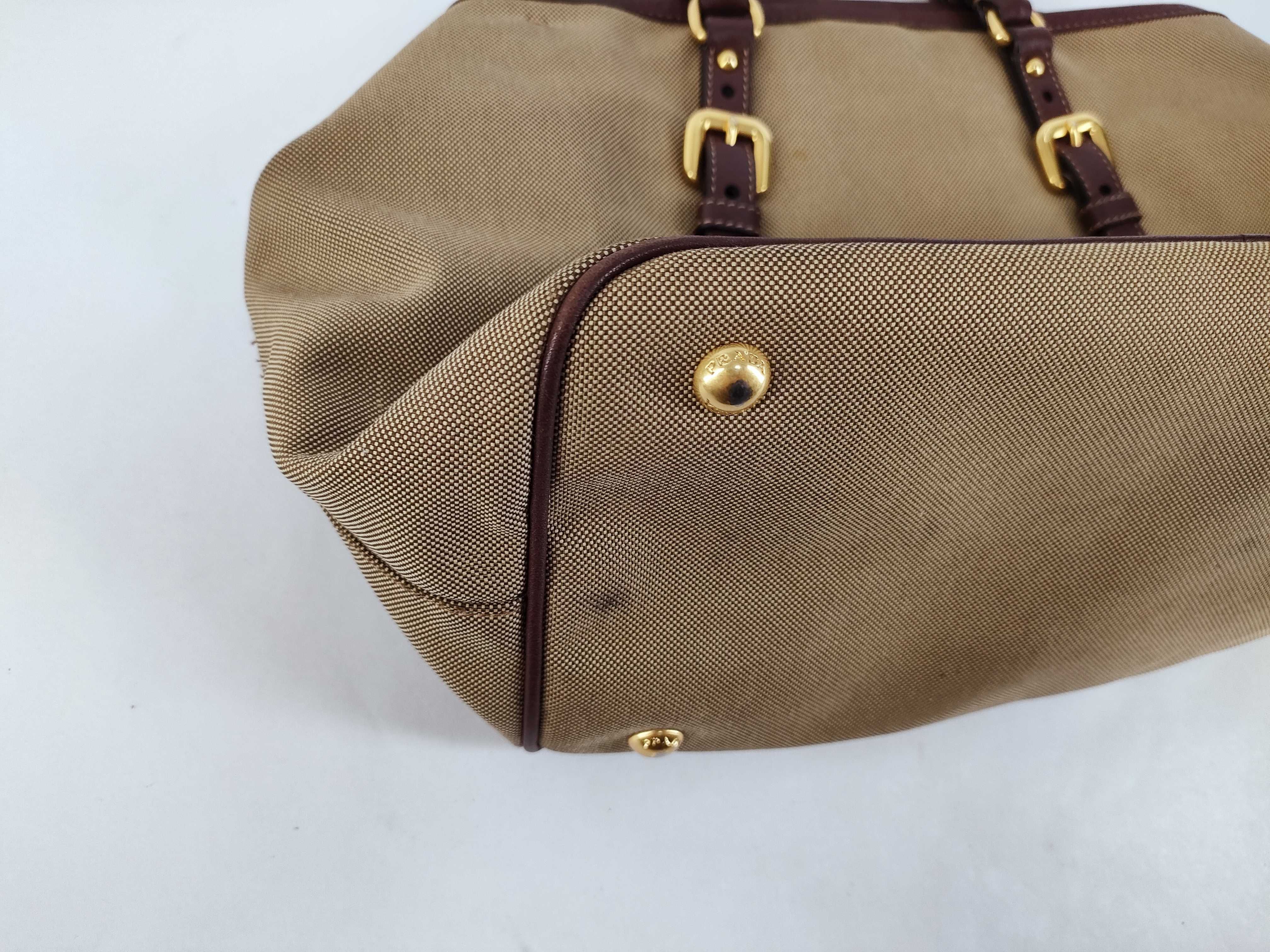 Logo Jacquard Ribbon Tote Handbag — view 6