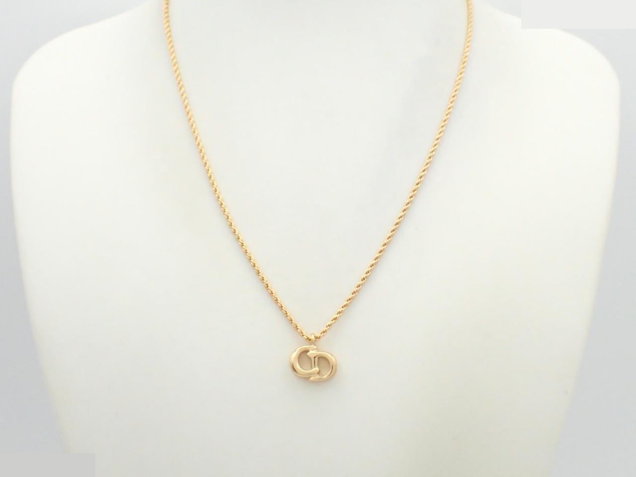 Gold necklace, chain approximately 42cm — view 3