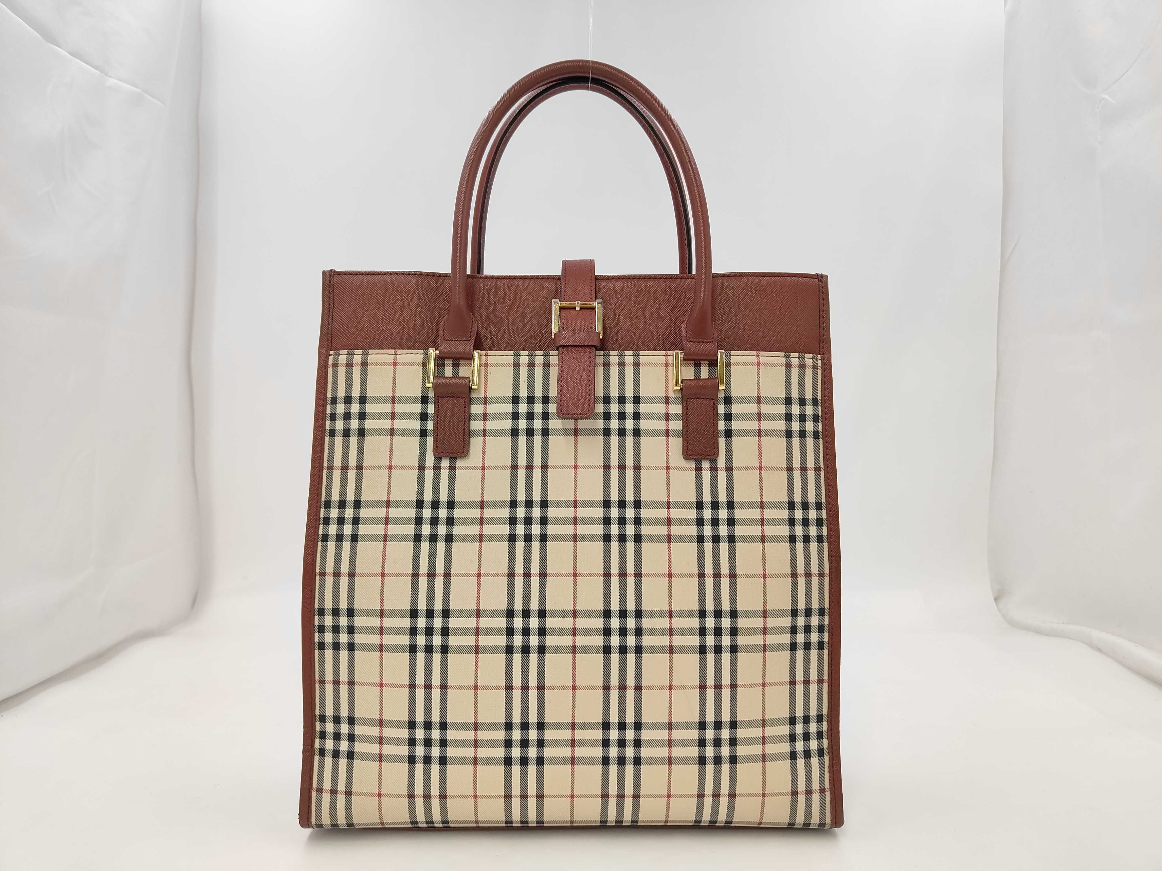 Check Tote Bag