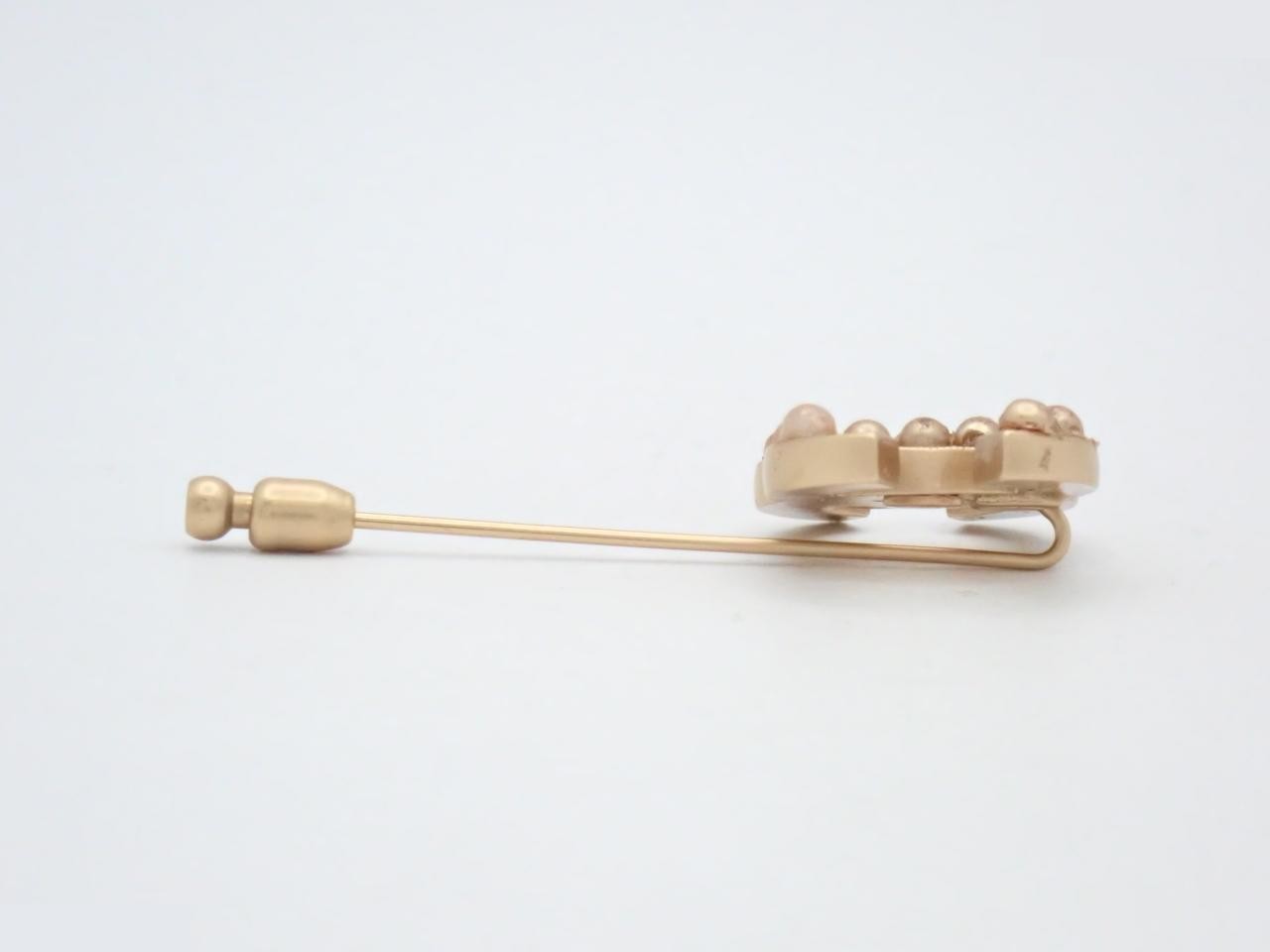 Coco Mark Pin Brooch — view 3