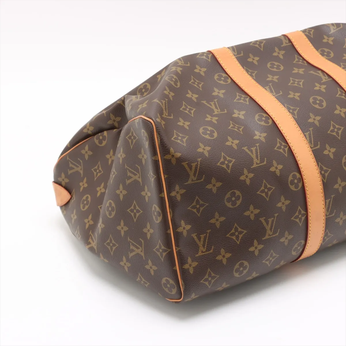 Monogram Keepall 45 M41428 SP0932 Brown Poannier screw removal — view 4