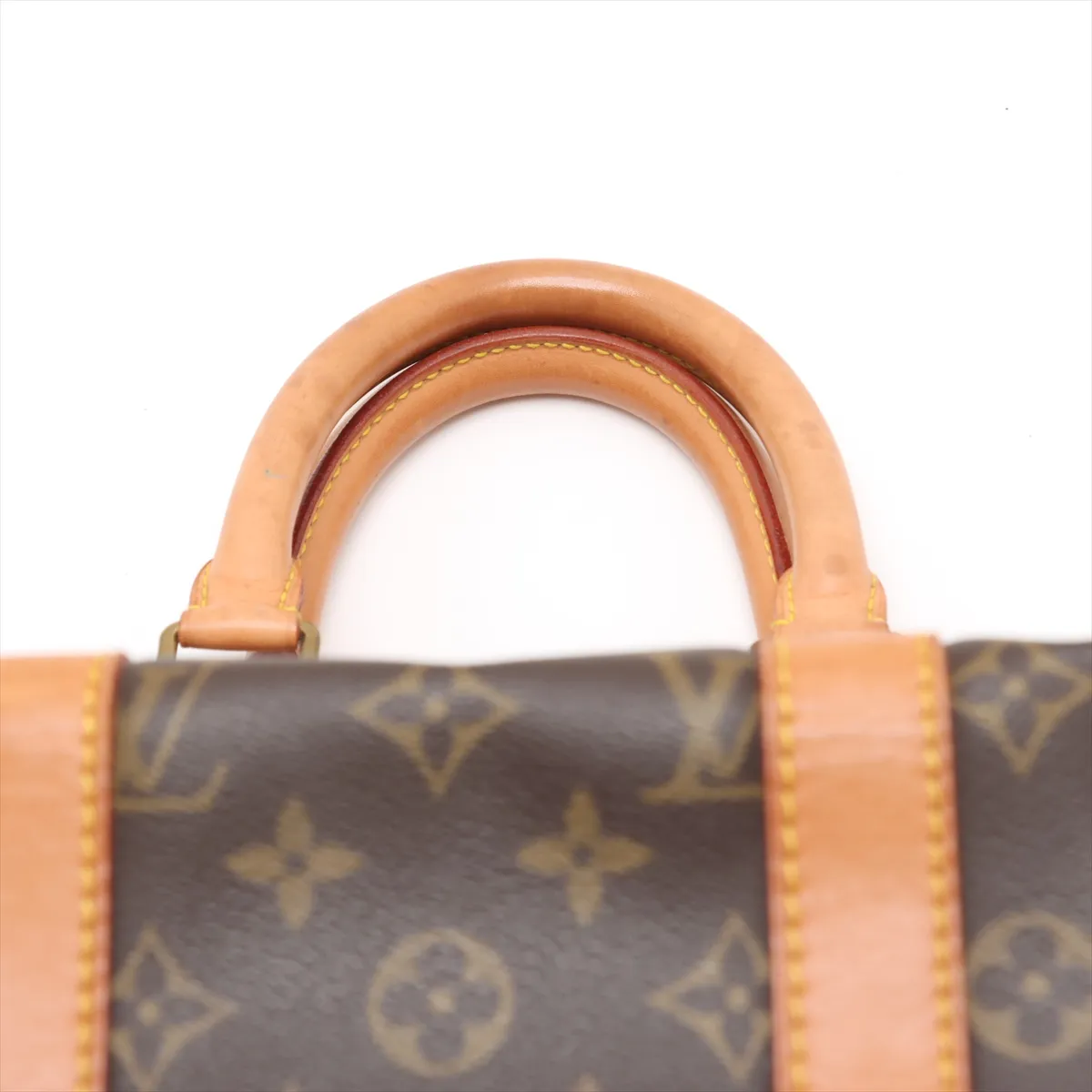 Monogram Keepall 45 M41428 SP0932 Brown Poannier screw removal — view 6