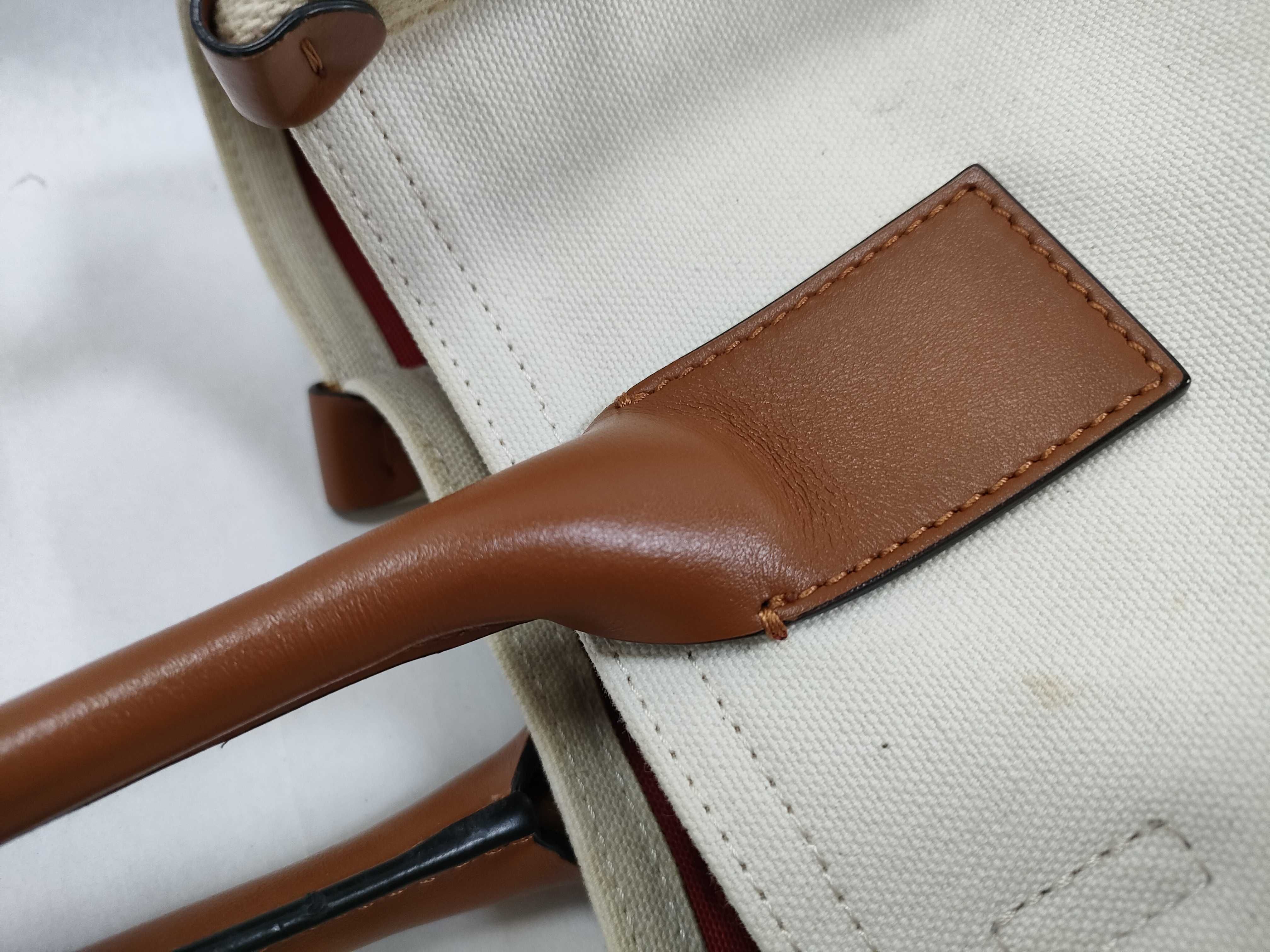 canvas tote bag, off-white tote bag — view 5