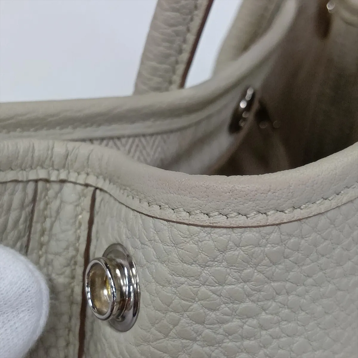 [Individually packaged] Hermes Neo Garden 23 Togo Beton Silver Hardware W: 2024 — view 11