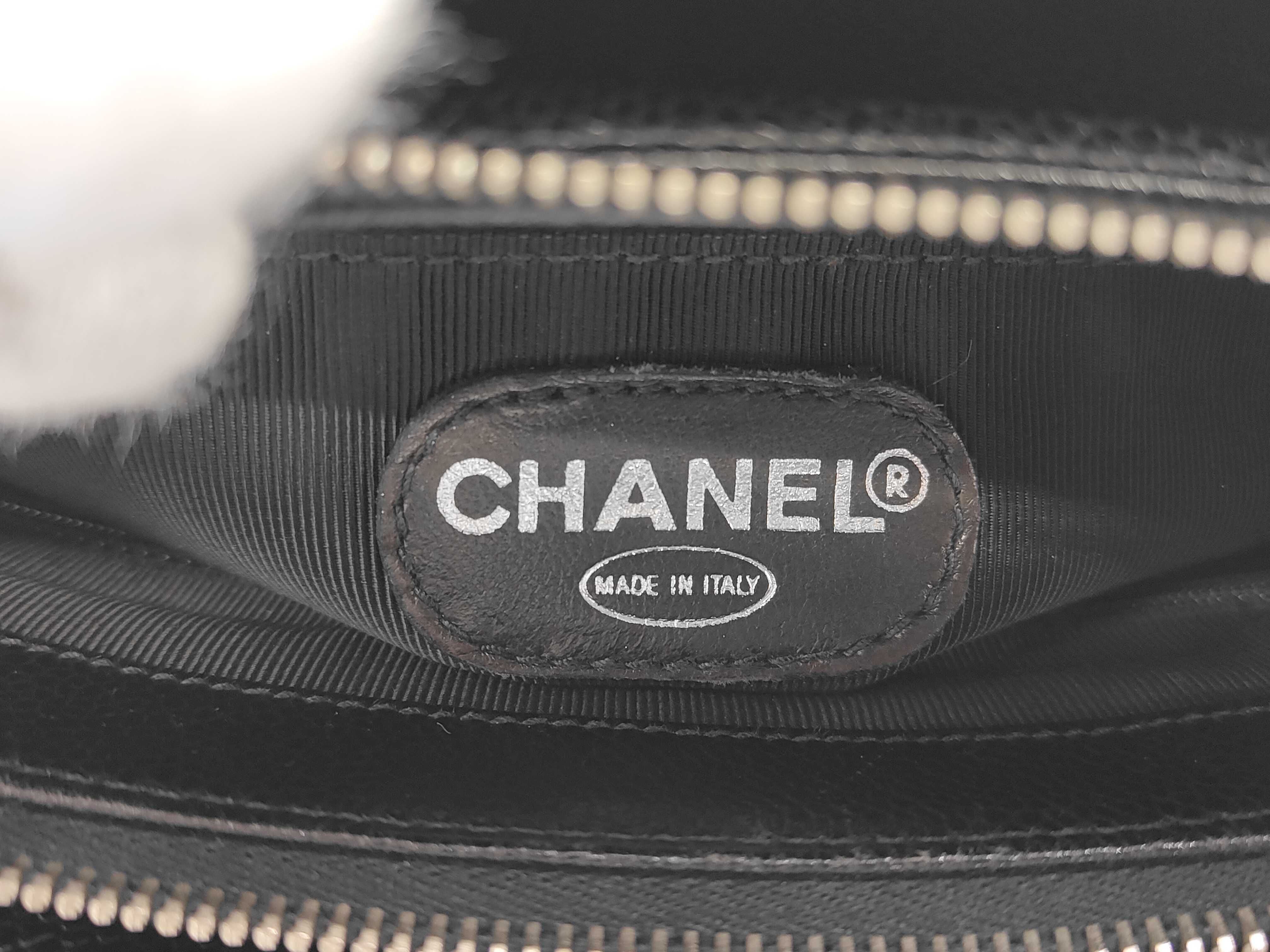 Caviar Skin Tote Bag, Black — view 10