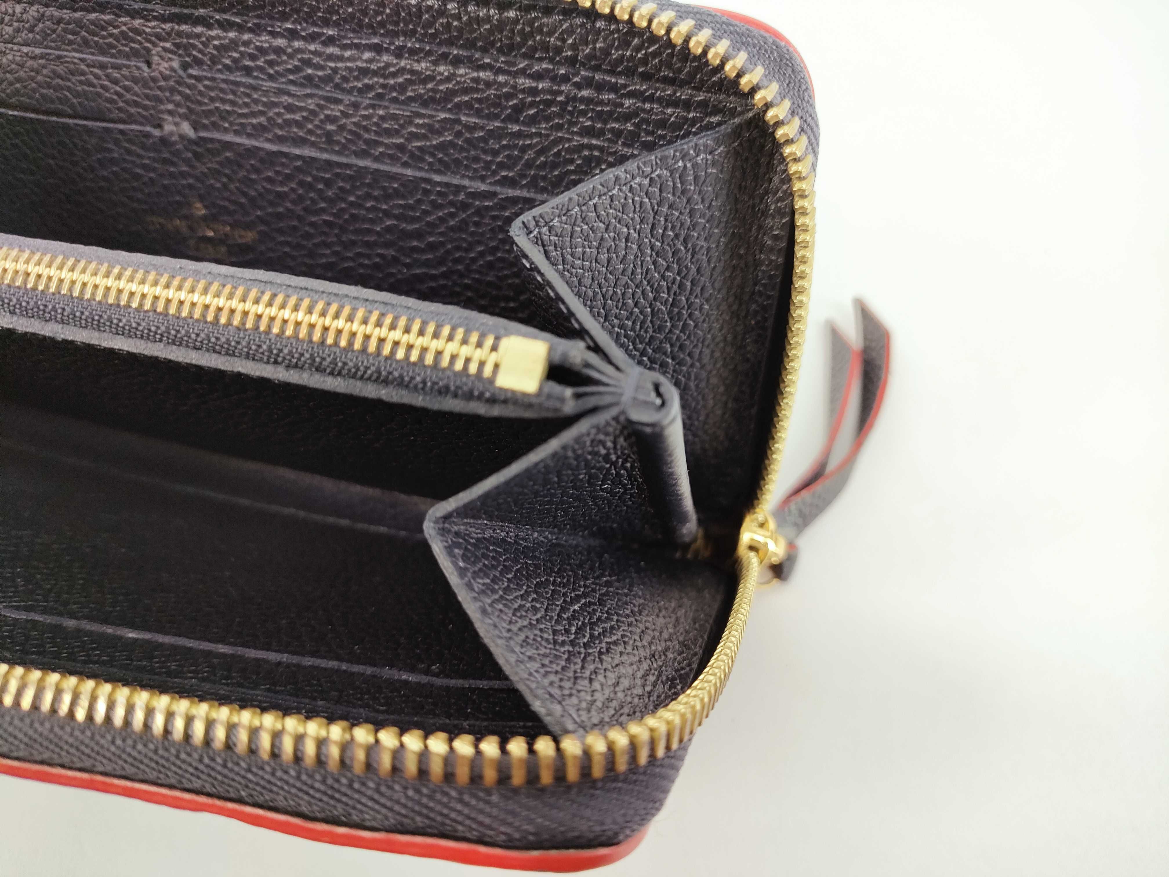 Monogram Empreinte Louis Vuitton Monogram Empreinte Portefeuille Clemence Long Wallet — view 12