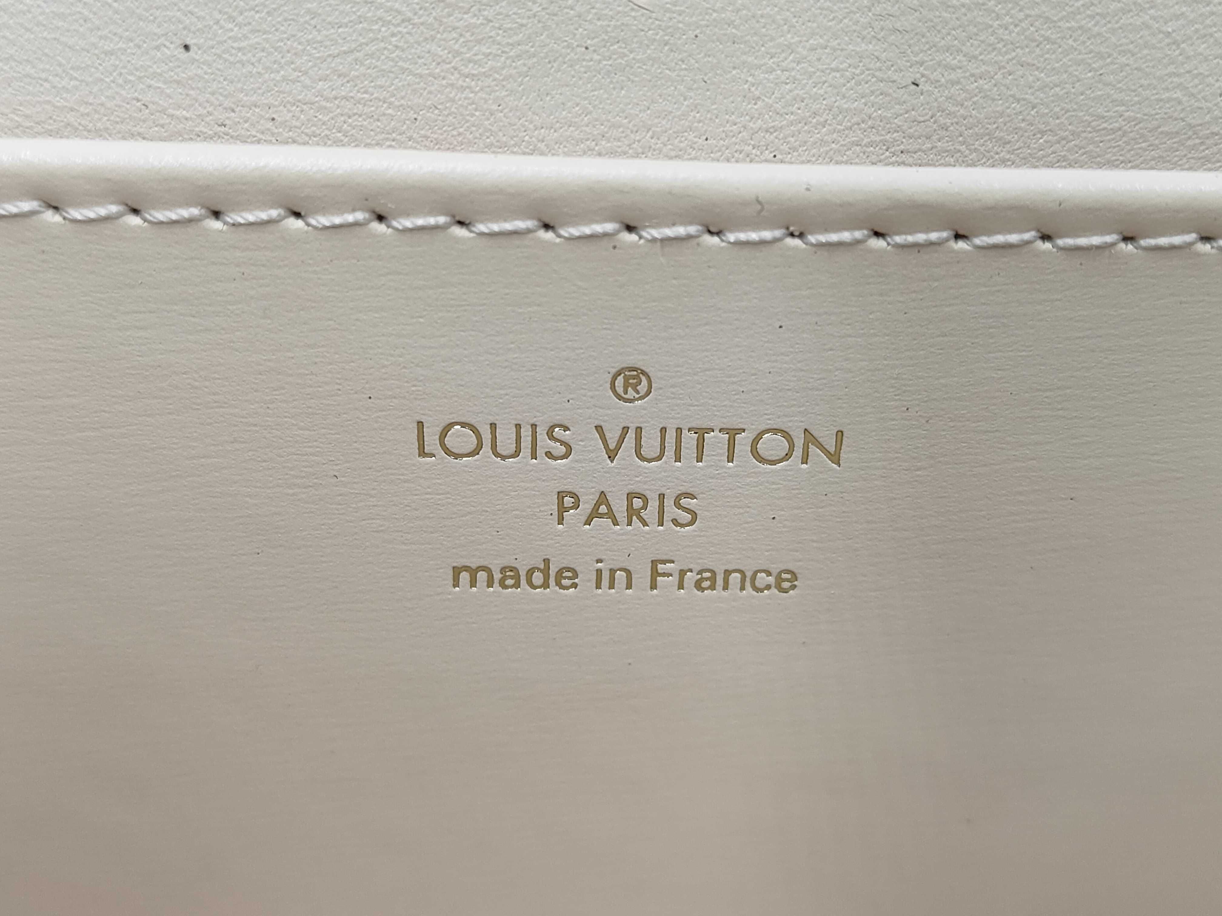 LV Logo Rose des Vins PM M53822 Beige Bag with Mirror — view 13