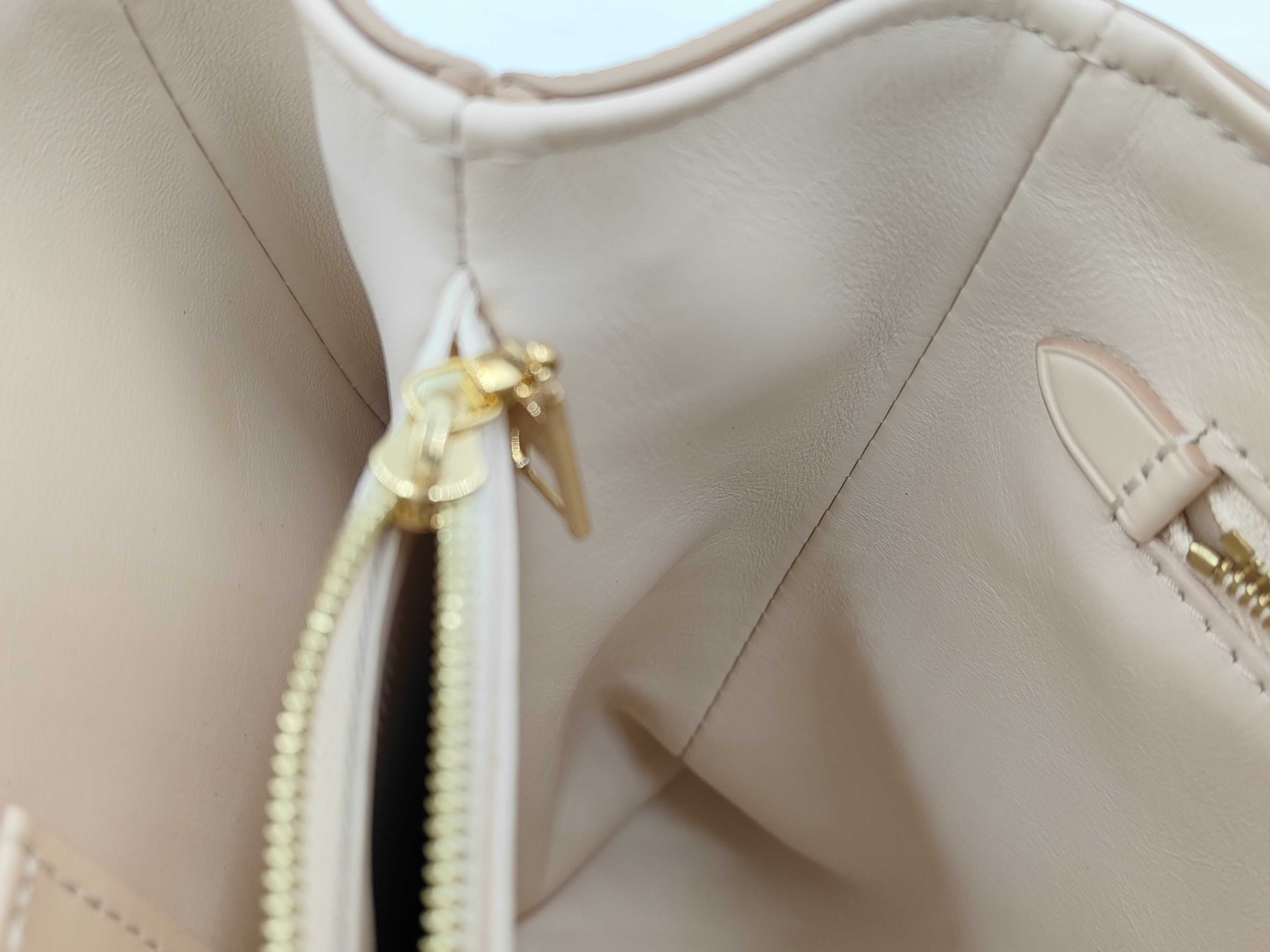 LV Logo Rose des Vins PM M53822 Beige Bag with Mirror — view 14