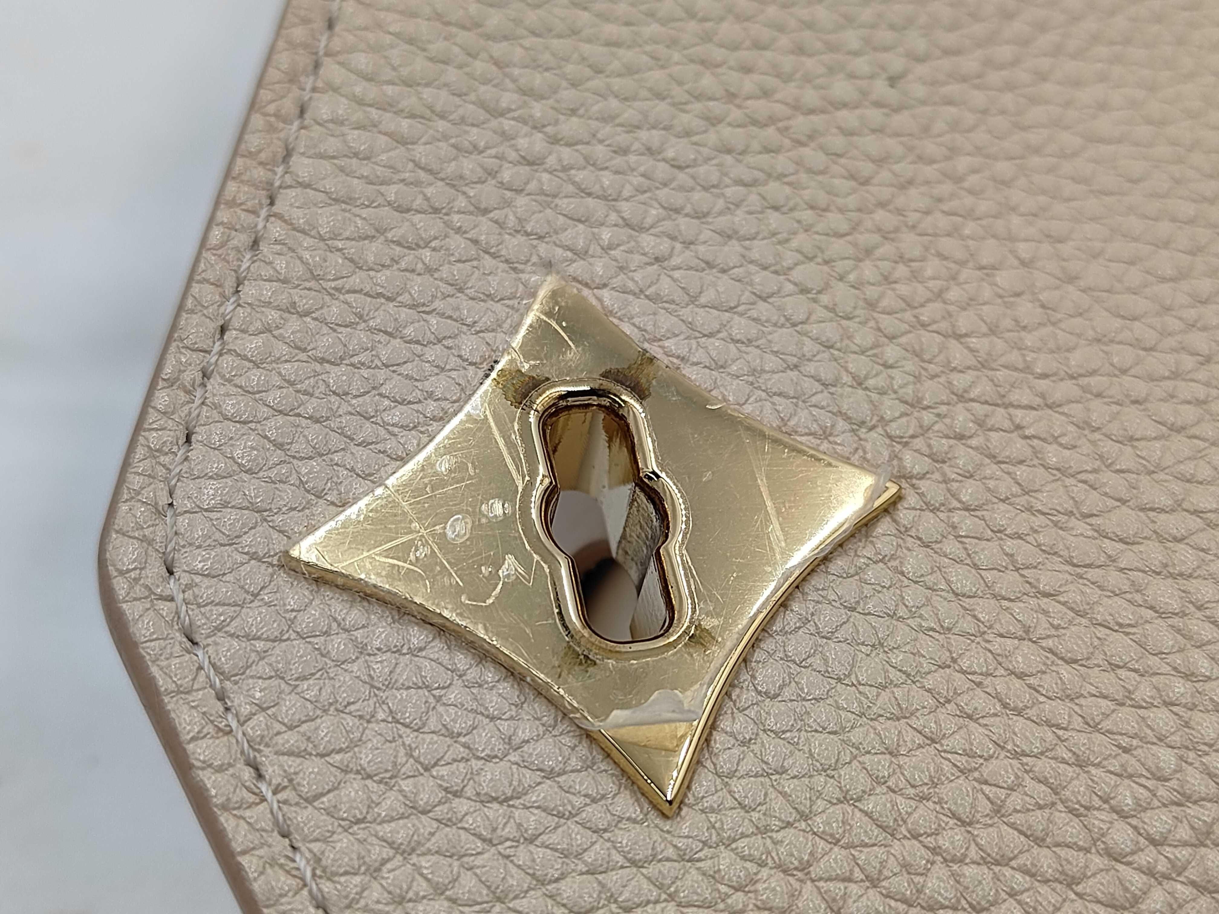 LV Logo Rose des Vins PM M53822 Beige Bag with Mirror — view 15