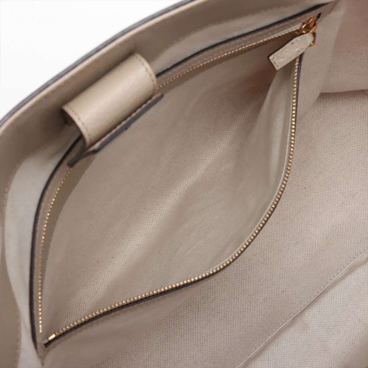 GG Supreme Ophidia PVC x Leather Tote Bag Beige 631685 — view 8
