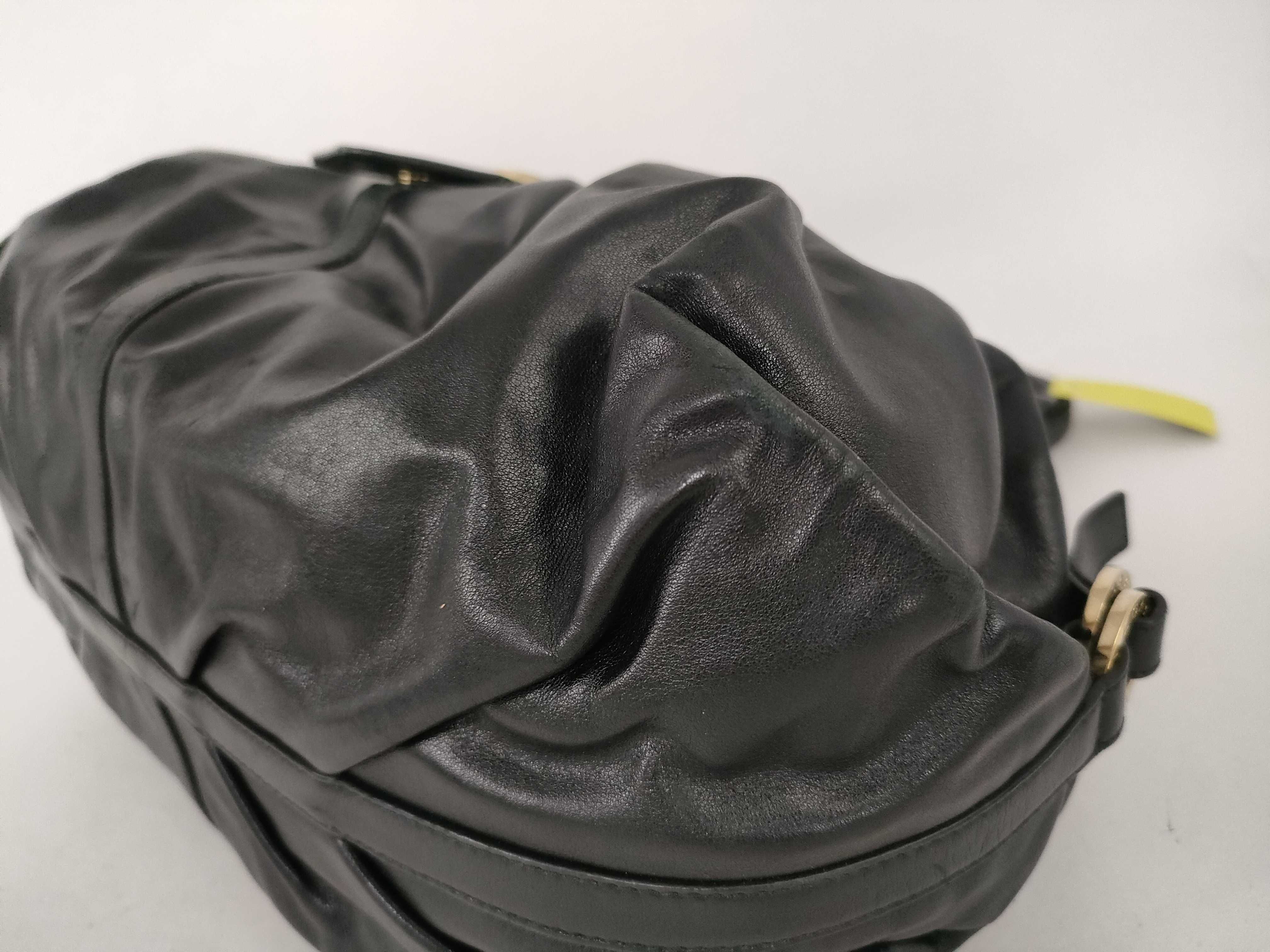 Chandra Calf Leather Black Handbag — view 6