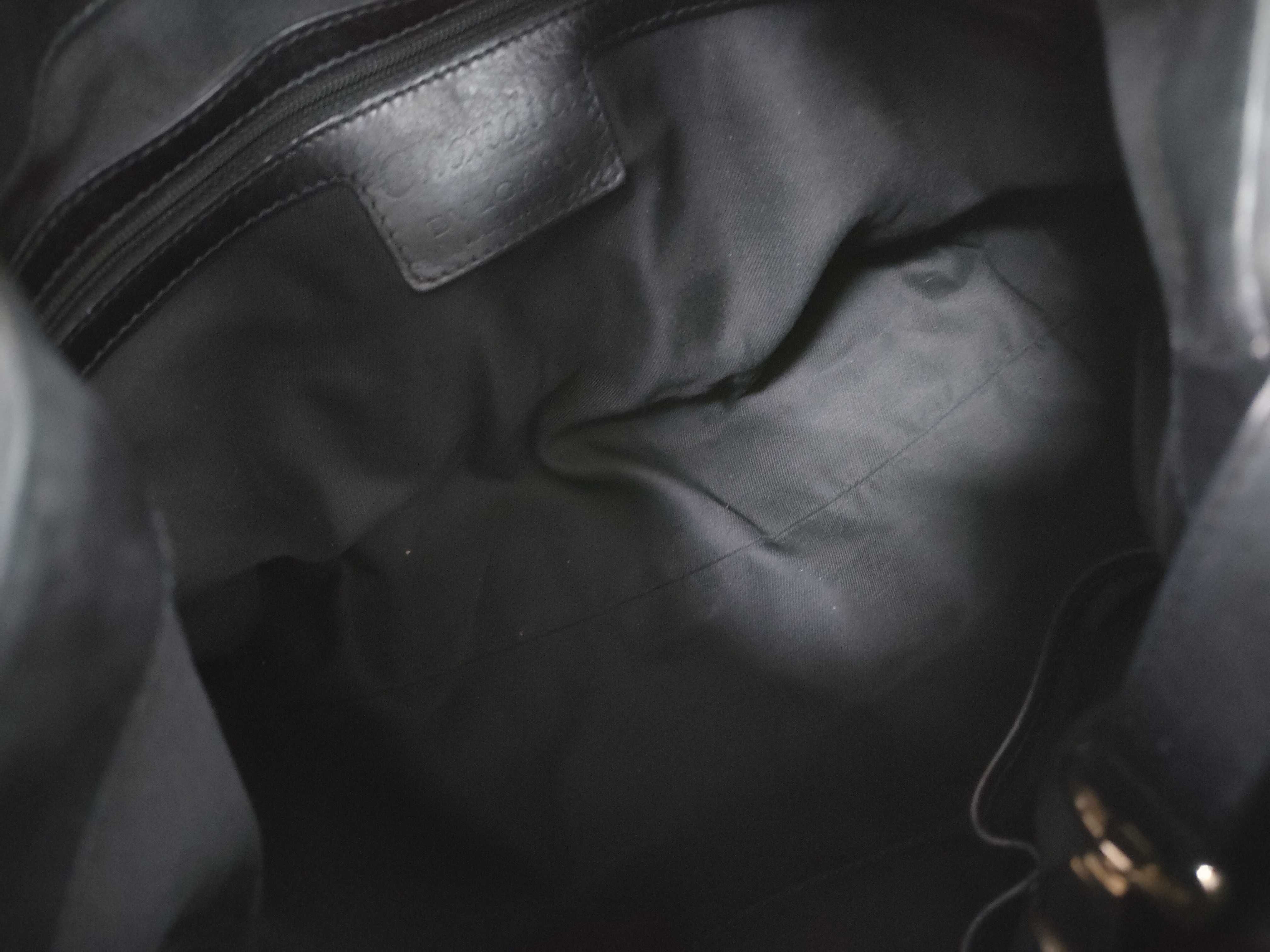 Chandra Calf Leather Black Handbag — view 8