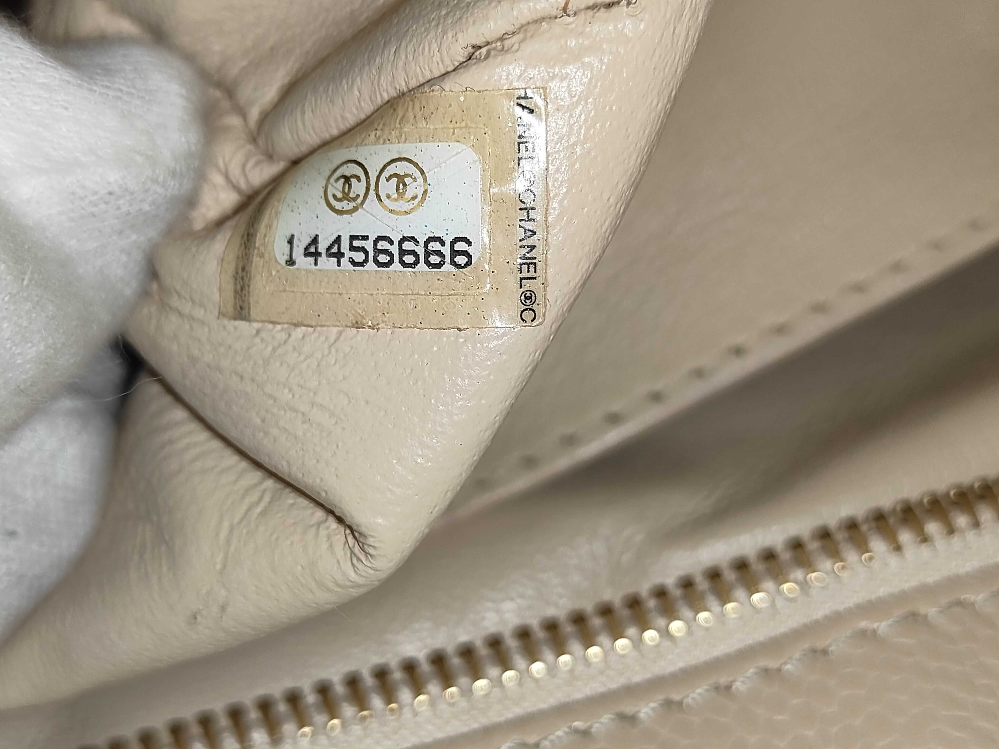 Caviar Skin (Bag) Reissue Tote Caviar Skin Coco Mark Tote Bag — view 11