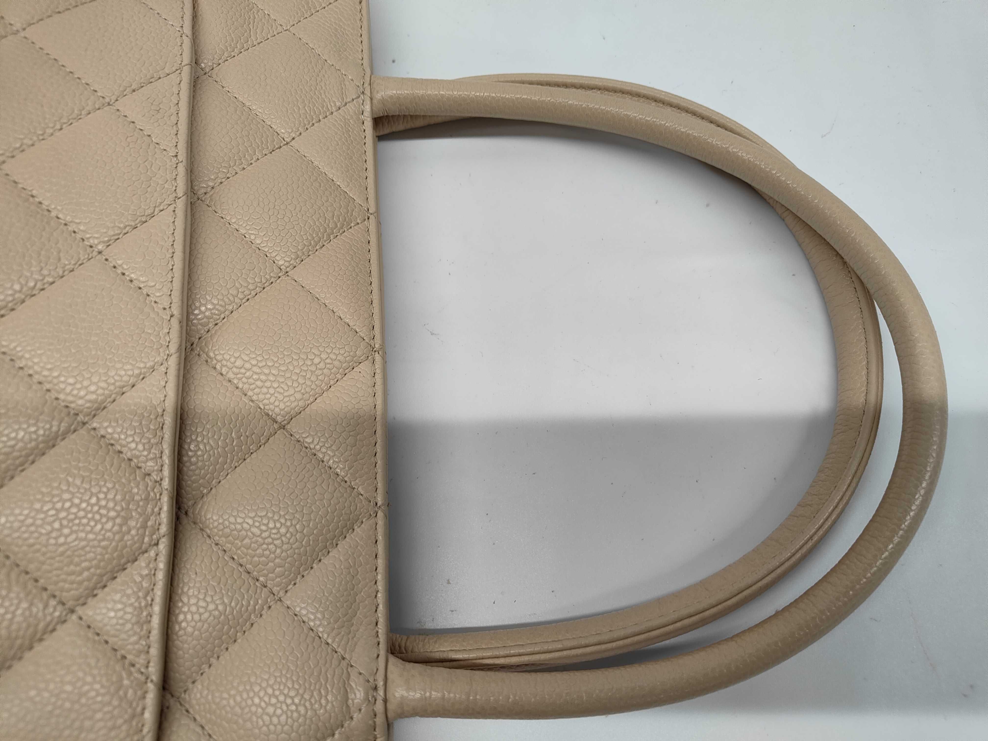Caviar Skin (Bag) Reissue Tote Caviar Skin Coco Mark Tote Bag — view 5